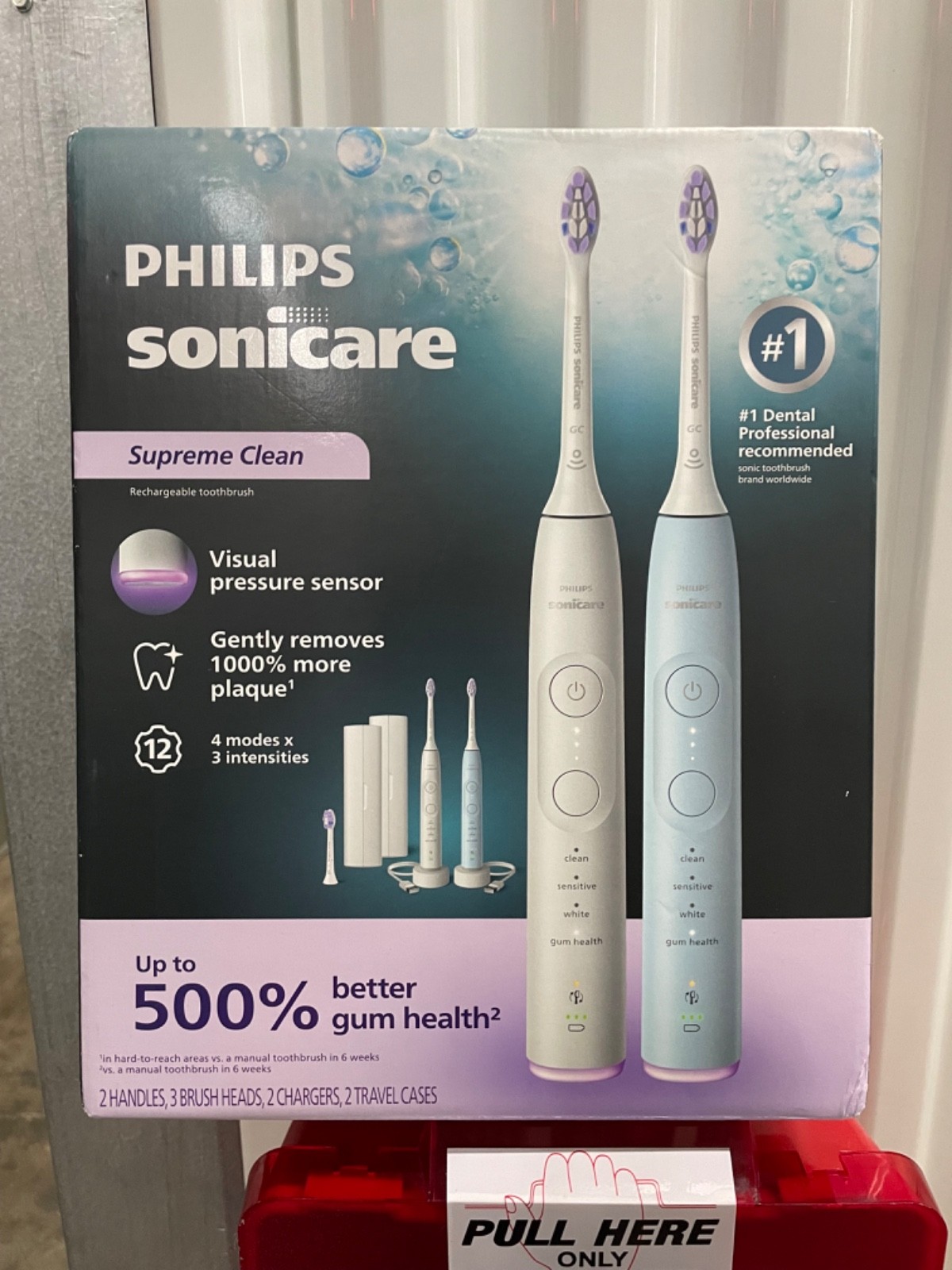 Philips Sonicare Supreme Clean Rechargeable Electric Toothbrush (NEW) 2pk Philips Sonicare Supreme Clean Rechargeable Electric Toothbrush (NEW) 2pk