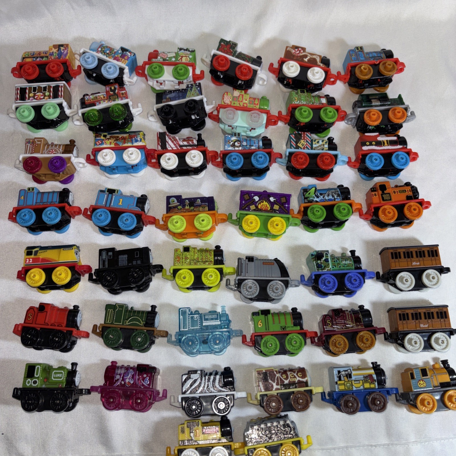Thomas and Friends Minis Train Lot Of 44 Trains Rare Collectibles Thomas and Friends Minis Train Lot Of 44 Trains Rare Collectibles