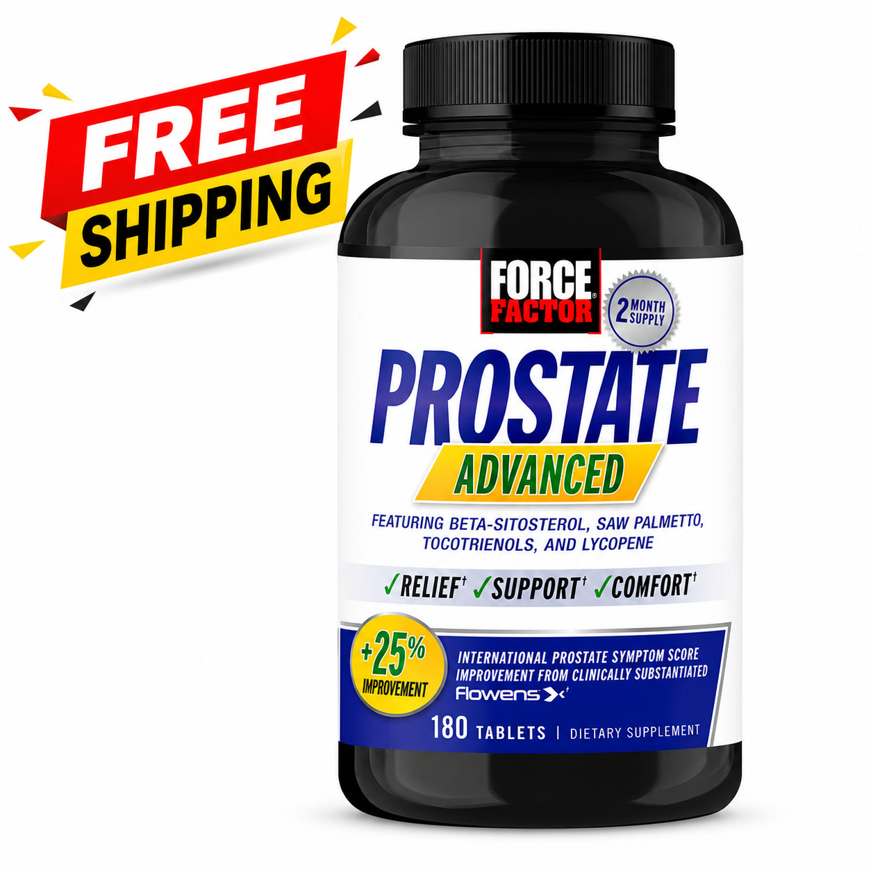 Force Factor Prostate Advanced Prostate Supplement, Saw Palmetto, Pygeum 180ct.. Force Factor Prostate Advanced Prostate Supplement, Saw Palmetto, Pygeum 180ct..