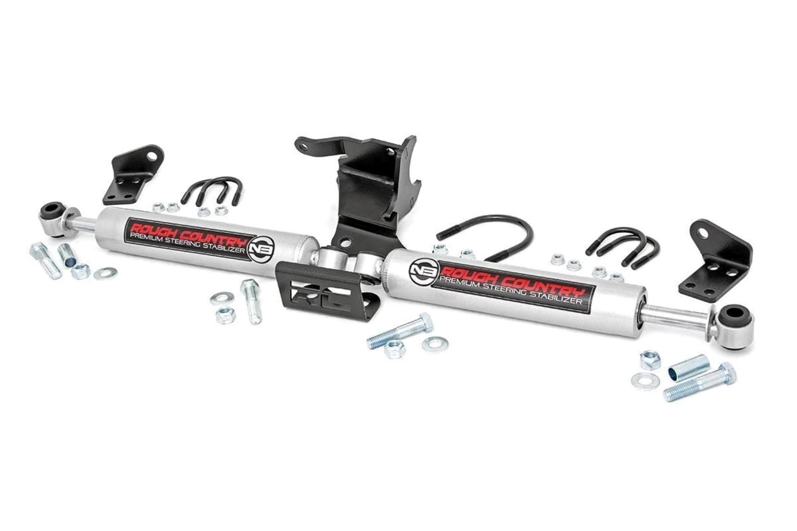 N3 Dual Steering Stabilizer for 2018-2026 Jeep JL Wrangler/JT Gladiator 87304