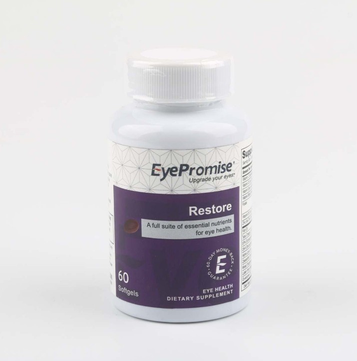 1-5pcs，EyePromise Restore Supplement-Complete Macular Health Formula-60 Co