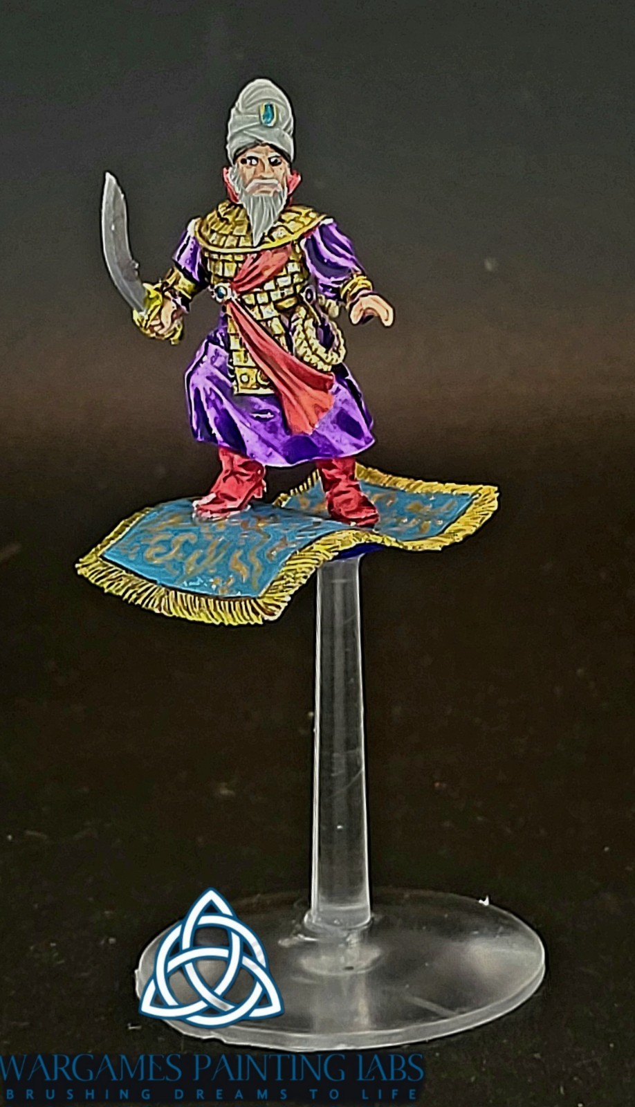 USA Duty Paid Painted Character Wizard for RPG D&D and other Wargames