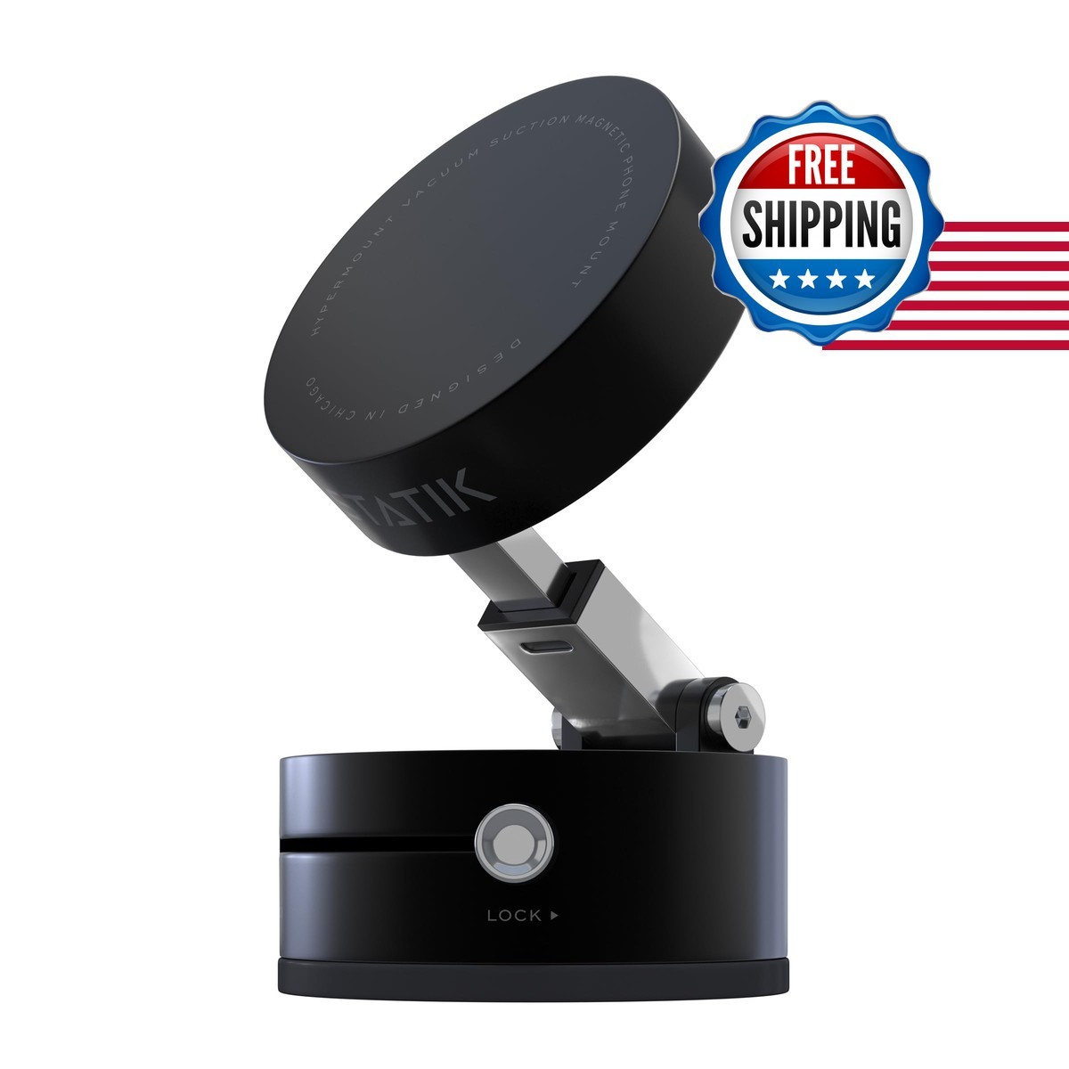 Statik HyperMount (Gen 2) Magnetic Phone Holder for iPhone Android