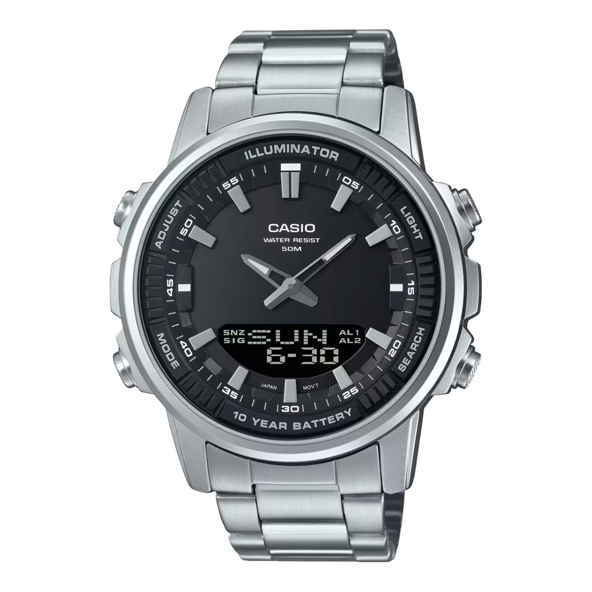 Casio AMW-880D-1A NEW Men's Watch Sporty, Multi-function Analog-digital Display Casio AMW-880D-1A NEW Men's Watch Sporty, Multi-function Analog-digital Display