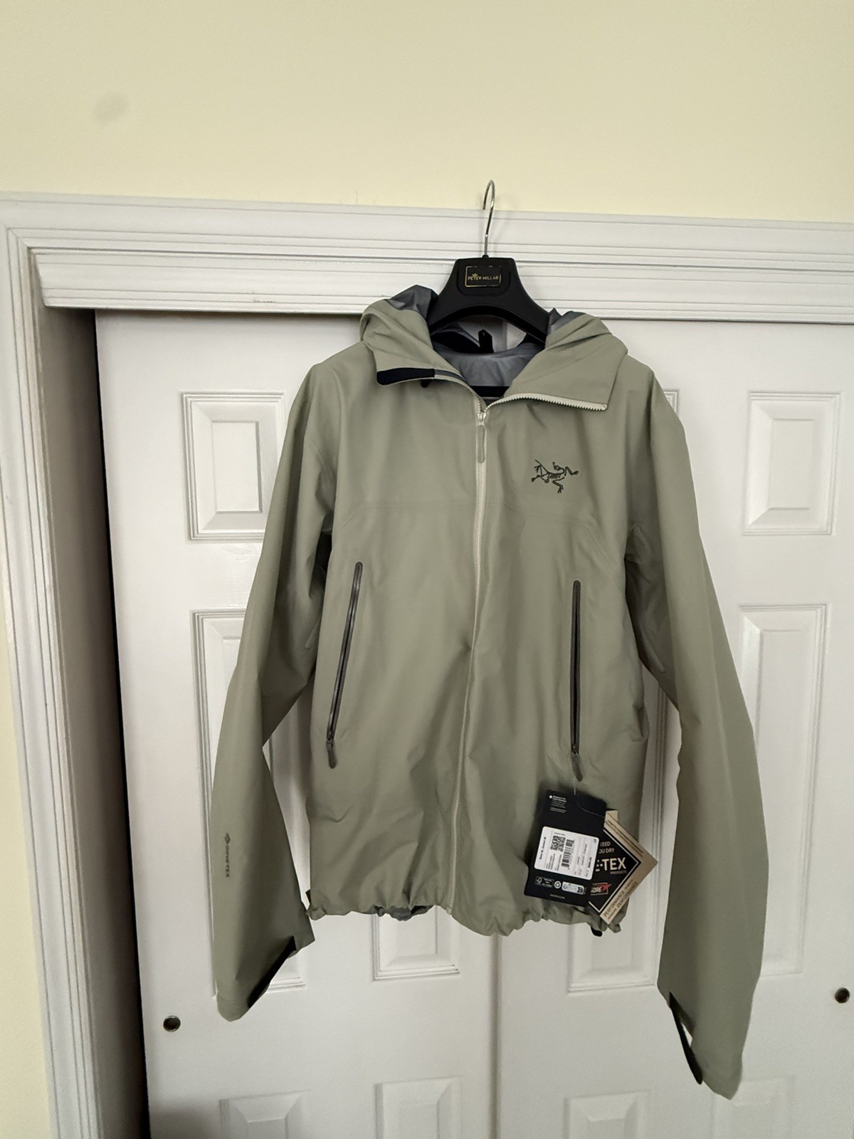NEW Arc\'teryx Beta SL Men\'s Gore-Tex Hooded Ski Jacket L Habitat/Forage MSRP$500