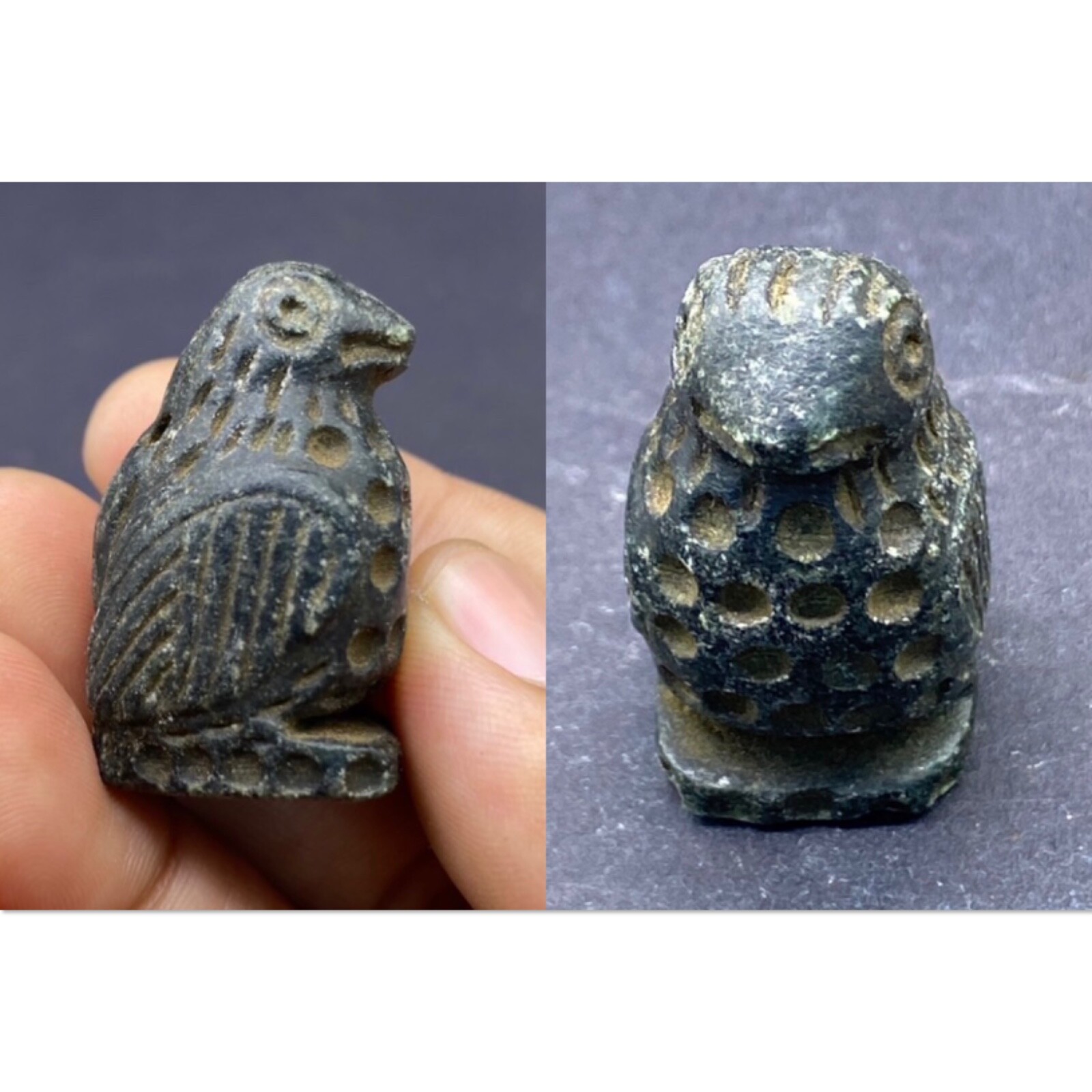 Authentic Old Beautiful Bactrian A Bird Lago Arm Bead Amulet From Afghanistan Authentic Old Beautiful Bactrian A Bird Lago Arm Bead Amulet From Afghanistan