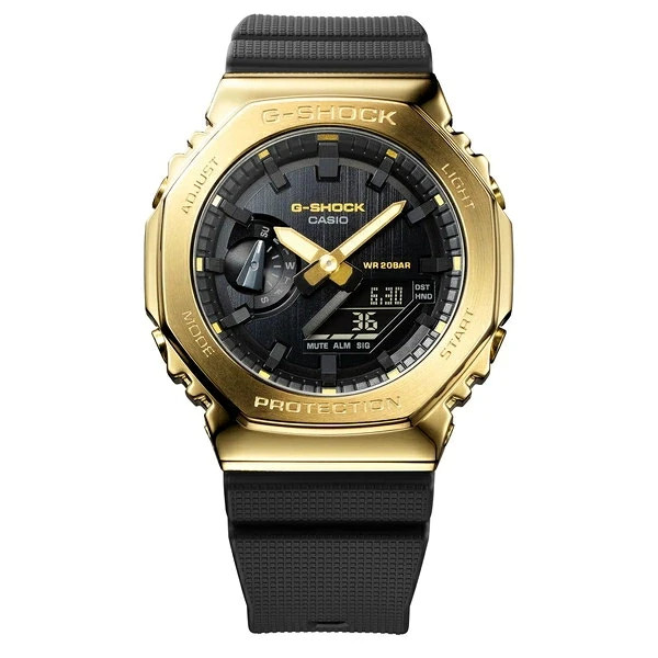 Casio GM-2100G-1A9 G-Shock Quartz Men\'s Watch Black Dial Ana-Digi From Japan