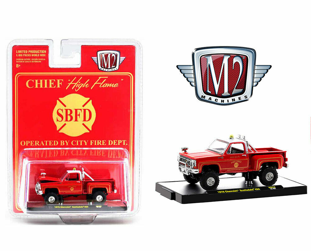 M2 Chevy Scottdale 4×4 1976 Fire Chief 31500 HS23 1/64