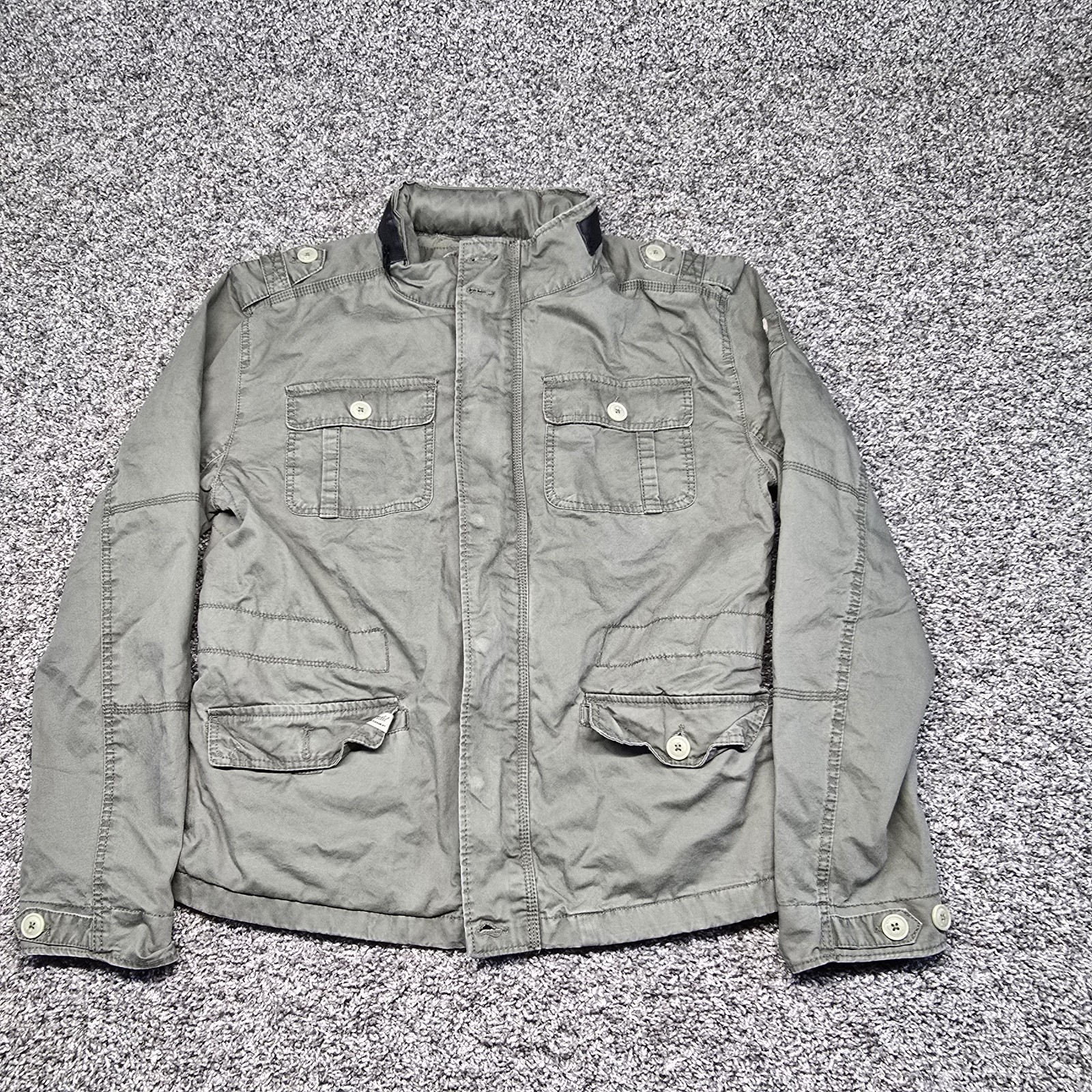 Brandit Britannia M65 Field Jacket Hiking Coat Mens Vintage Olive Size Large NWT Brandit Britannia M65 Field Jacket Hiking Coat Mens Vintage Olive Size Large NWT