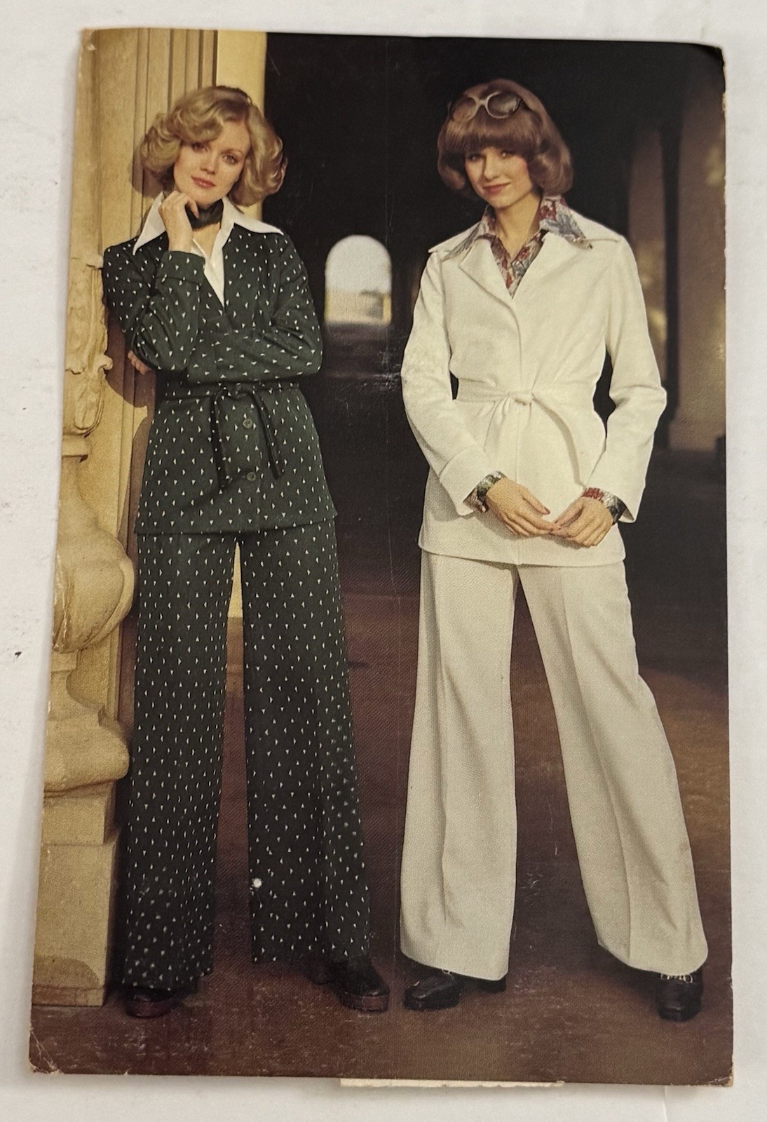 Vtg 1976 Postcard Home Clothing Fashion Showing Invitation Card Exeter N.H. Vtg 1976 Postcard Home Clothing Fashion Showing Invitation Card Exeter N.H.