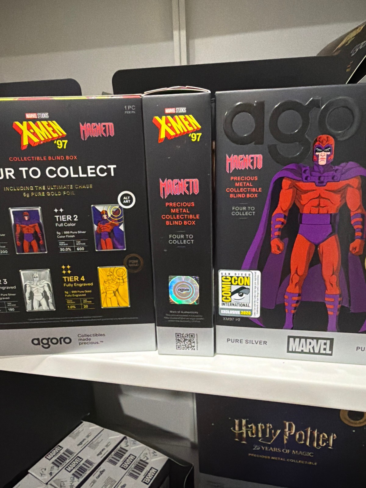 Agoro Marvel X-Men 97 Magneto Precious Metal Blind Box SDCC 2024 Exclusive Agoro Marvel X-Men 97 Magneto Precious Metal Blind Box SDCC 2024 Exclusive