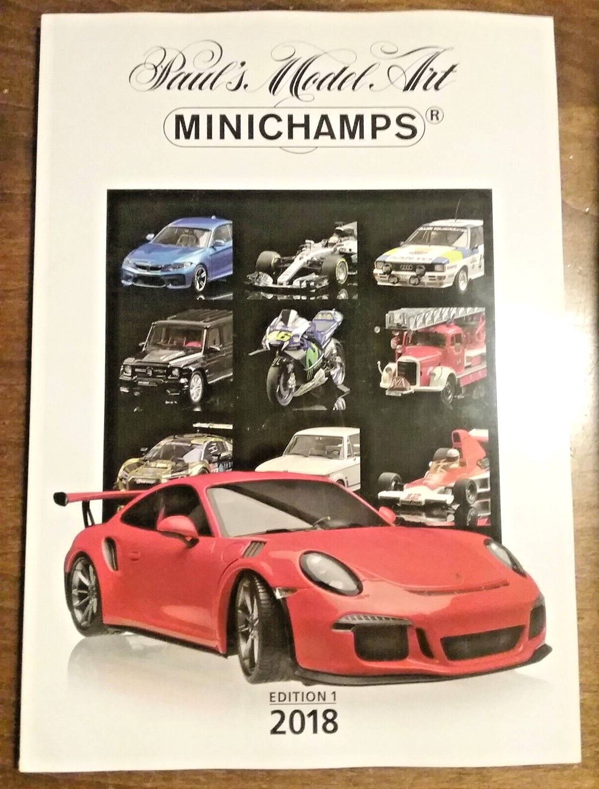 Minichamps Paul\'s Model Art 2018 Catalog Edition 1 Minichamps Paul\'s Model Art 2018 Catalog Edition 1