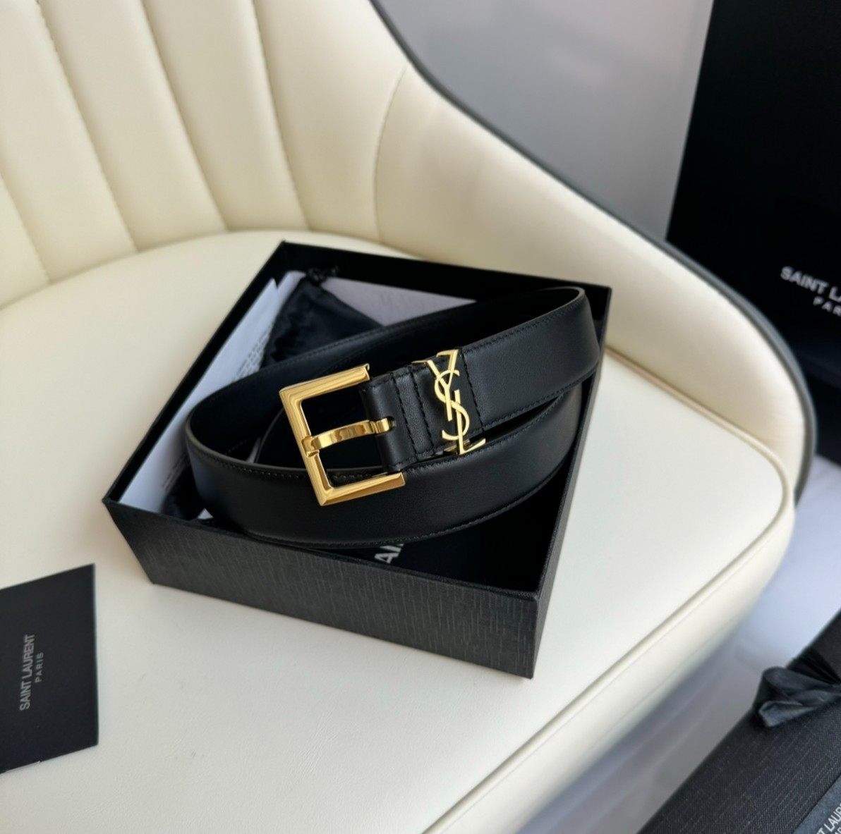 New Women's Yves Saint Laurent Belt for Sale YSL Authentic