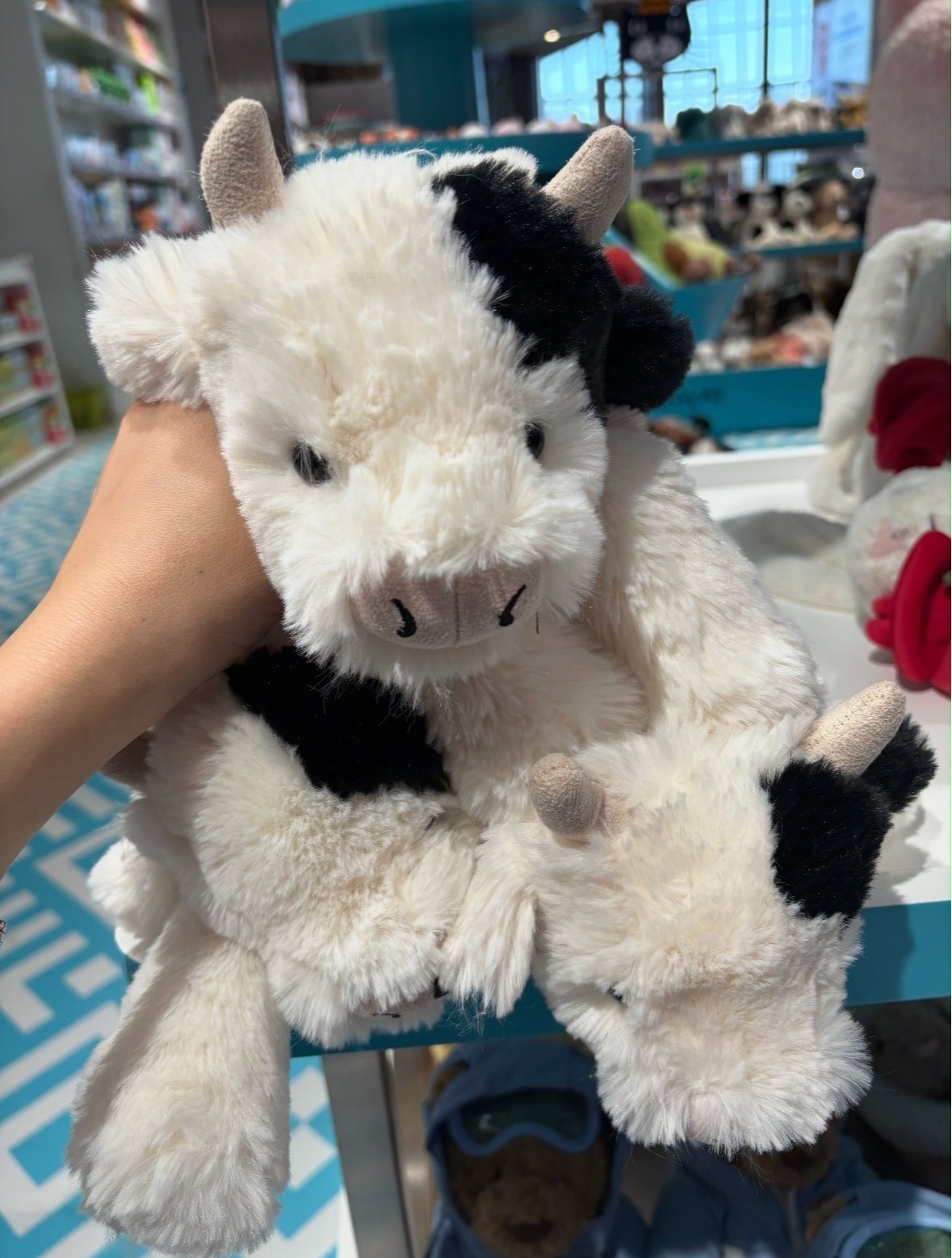 Jellycat Smudge Cow RARE Retired NWT - with Label Dust Bag Plush Gift Jellycat Smudge Cow RARE Retired NWT - with Label Dust Bag Plush Gift