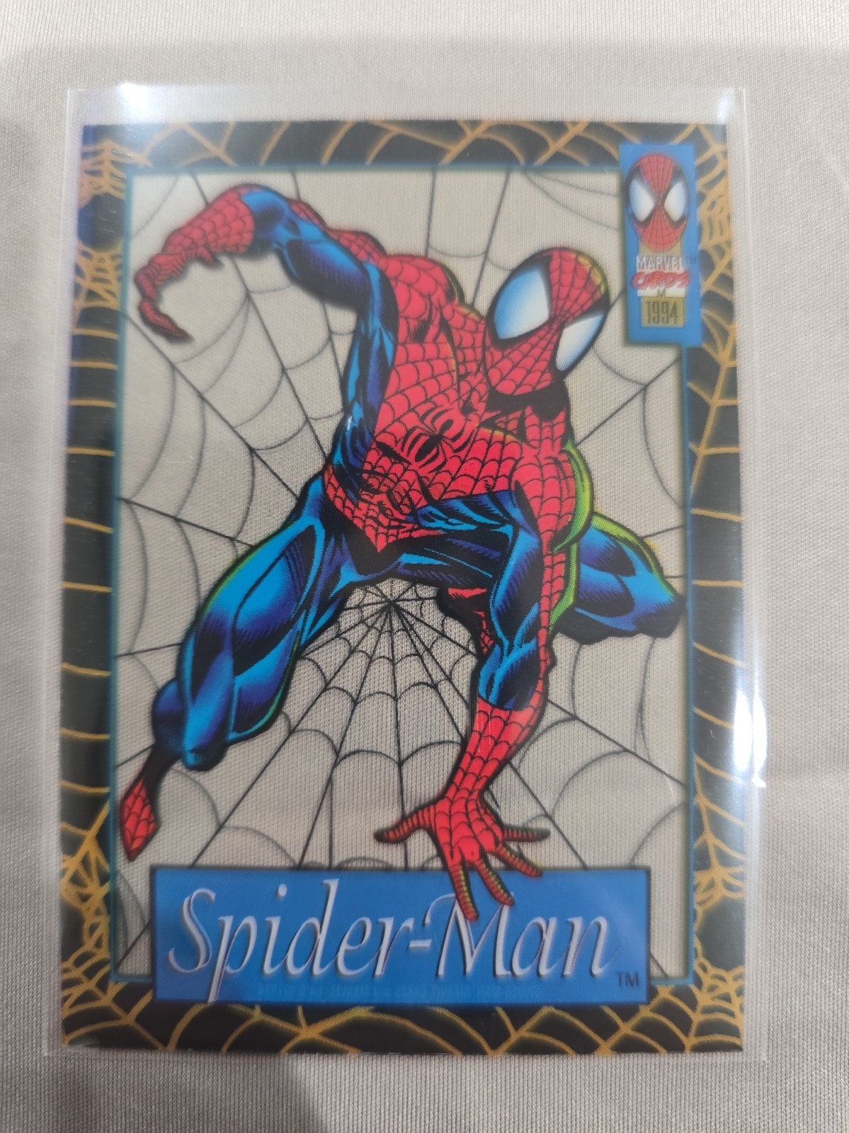 1994 Fleer Marvel Suspended Animation Limited Edition #1 Spider-Man 1994 Fleer Marvel Suspended Animation Limited Edition #1 Spider-Man