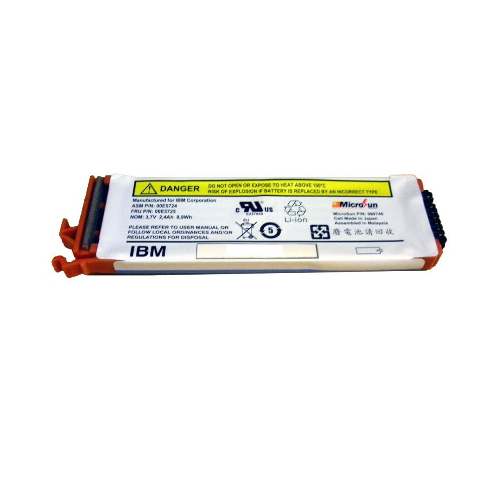IBM 00E5725 Brand New Cache Battery Li-ion IBM 00E5725 Brand New Cache Battery Li-ion