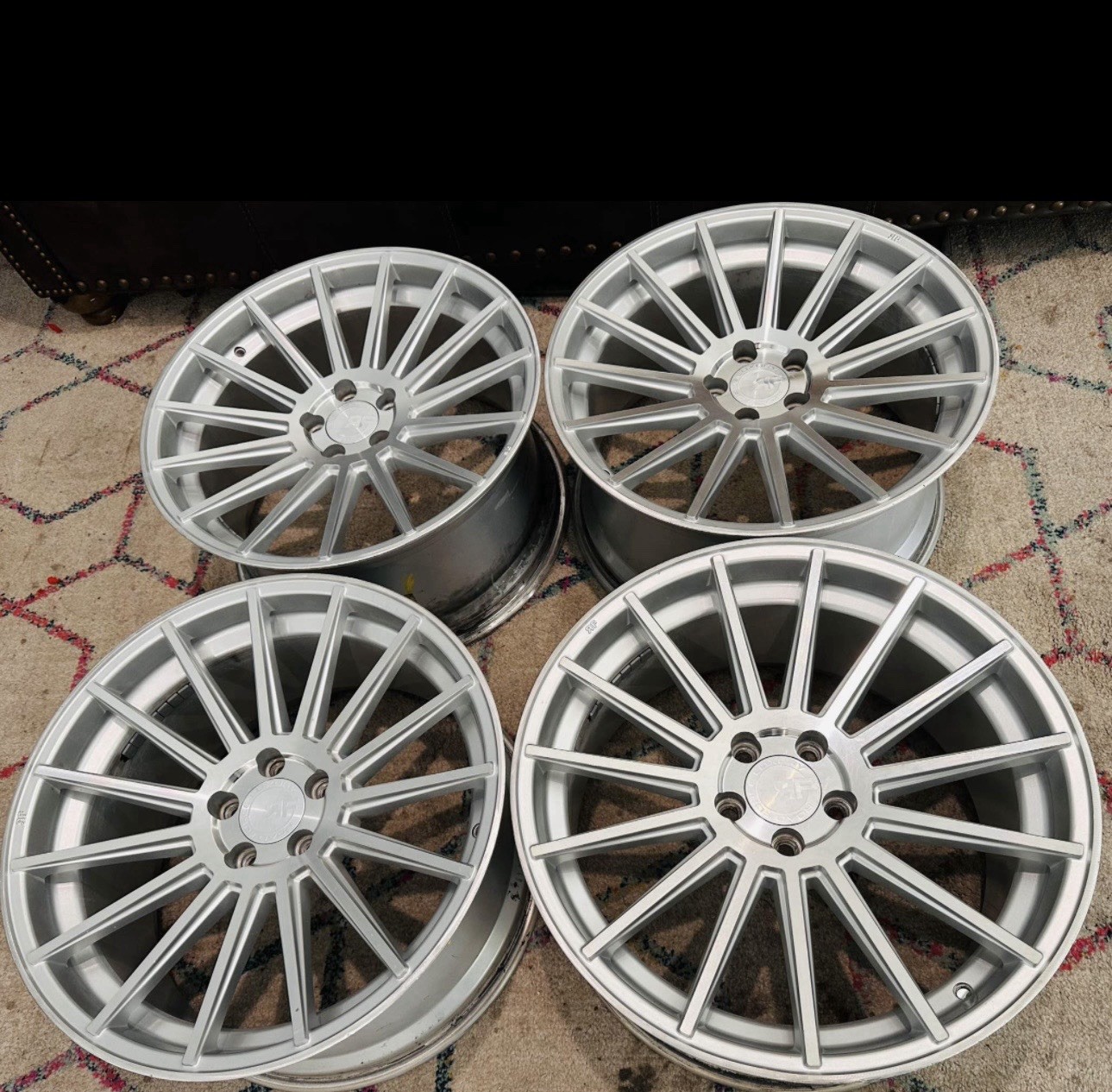 Road Force Luxury 20” Wheels Rims 20x10 5x112 ET20 Silver Machined Set of 4