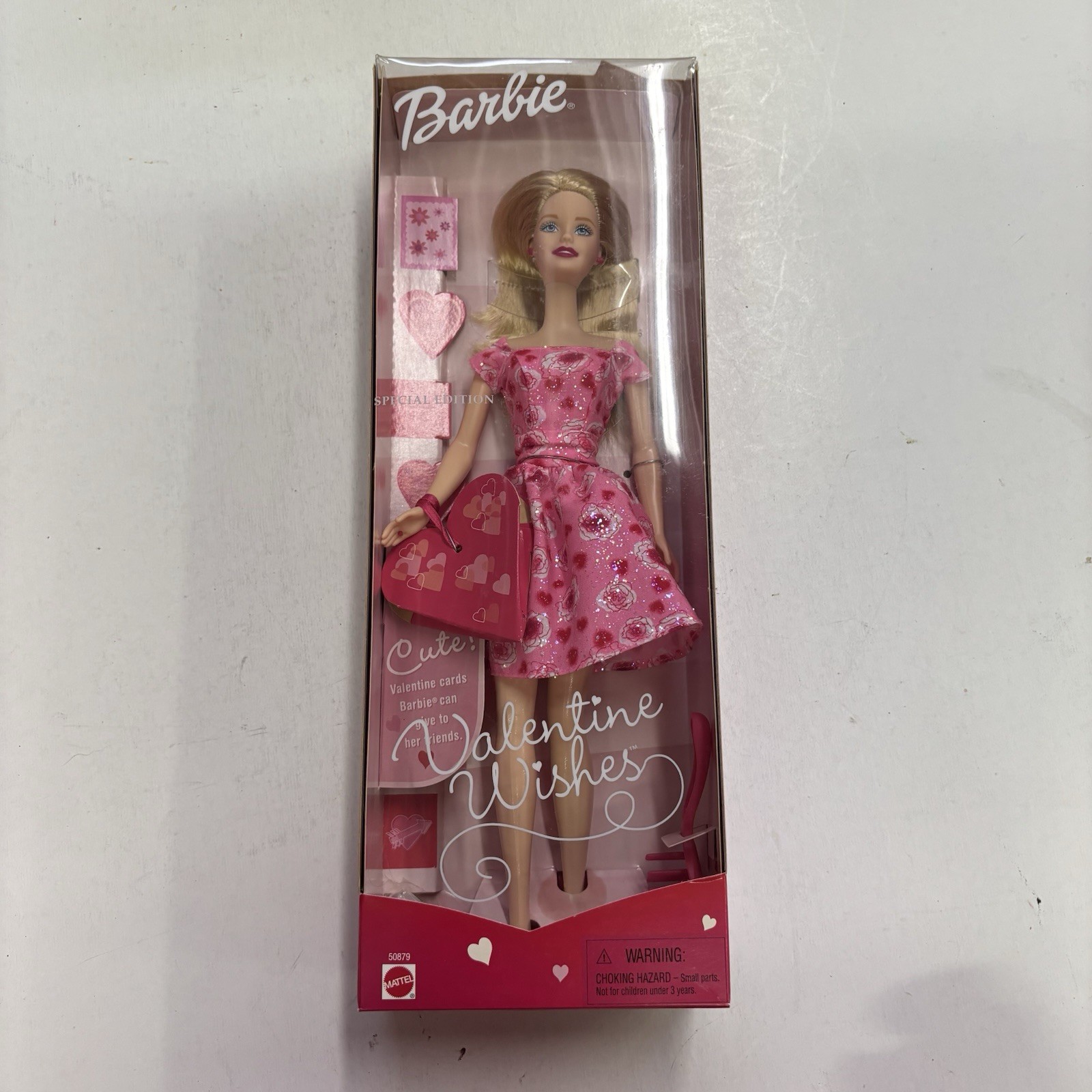 Mattel Barbie Valentine Wishes Special Edition Fashion Doll 12in Blonde 2001 Mattel Barbie Valentine Wishes Special Edition Fashion Doll 12in Blonde 2001