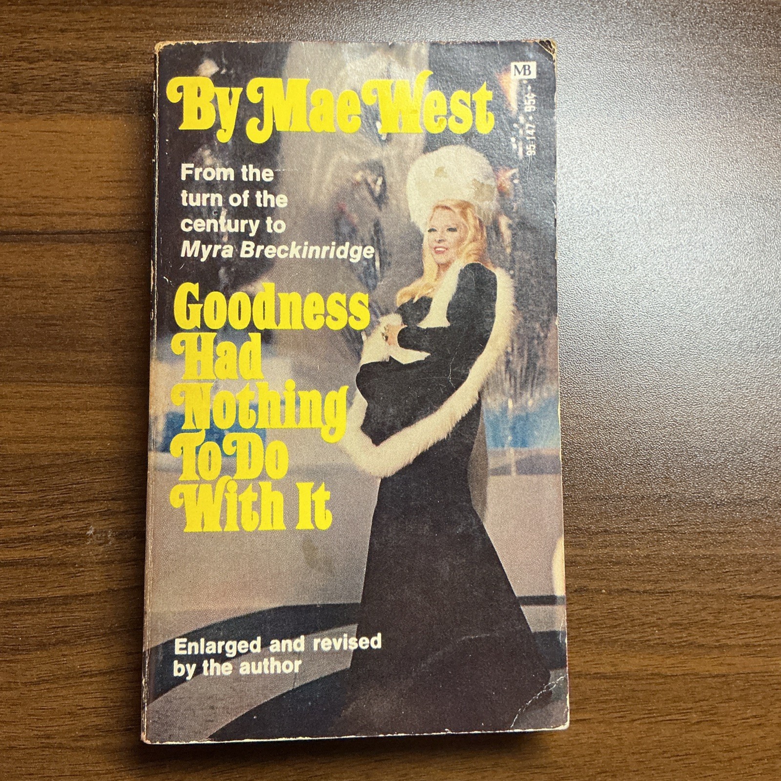 Mae West Paperback Book Goodness Had Nothing to Do with It 1970 Nice