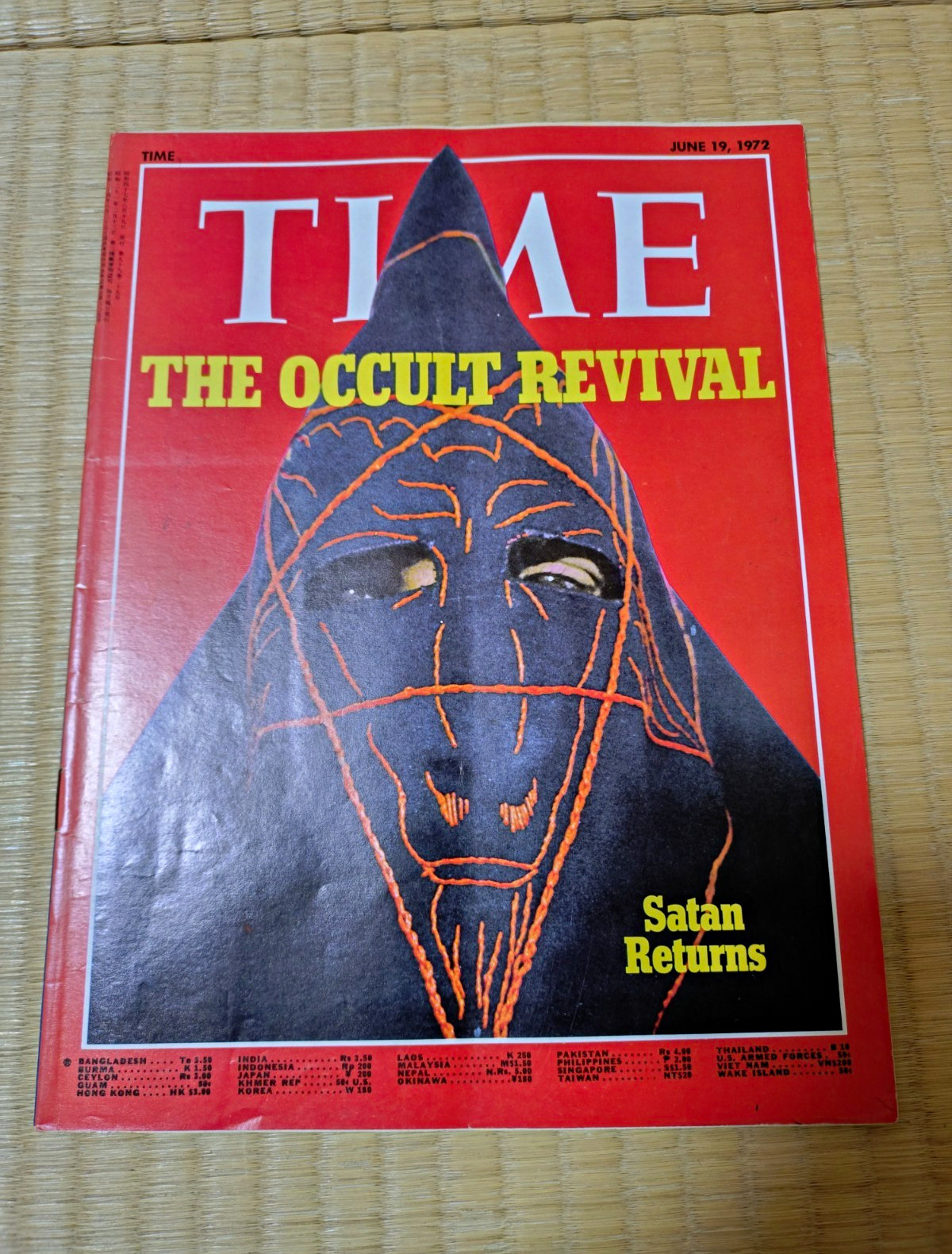 TIME magazine June 19 1972 The Occult Revival \