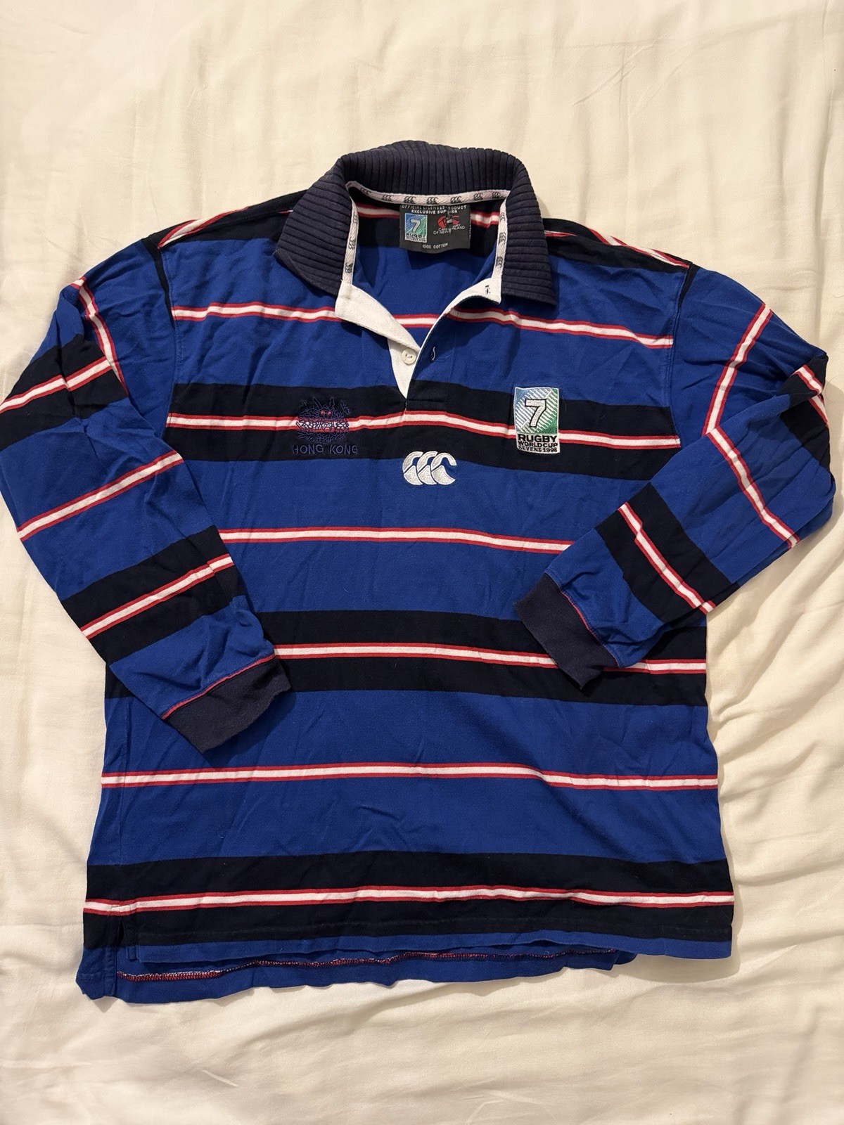 Canterbury Rugby World Cup Sevens Hong Kong Rugby Shirt RWC7 Canterbury Rugby World Cup Sevens Hong Kong Rugby Shirt RWC7