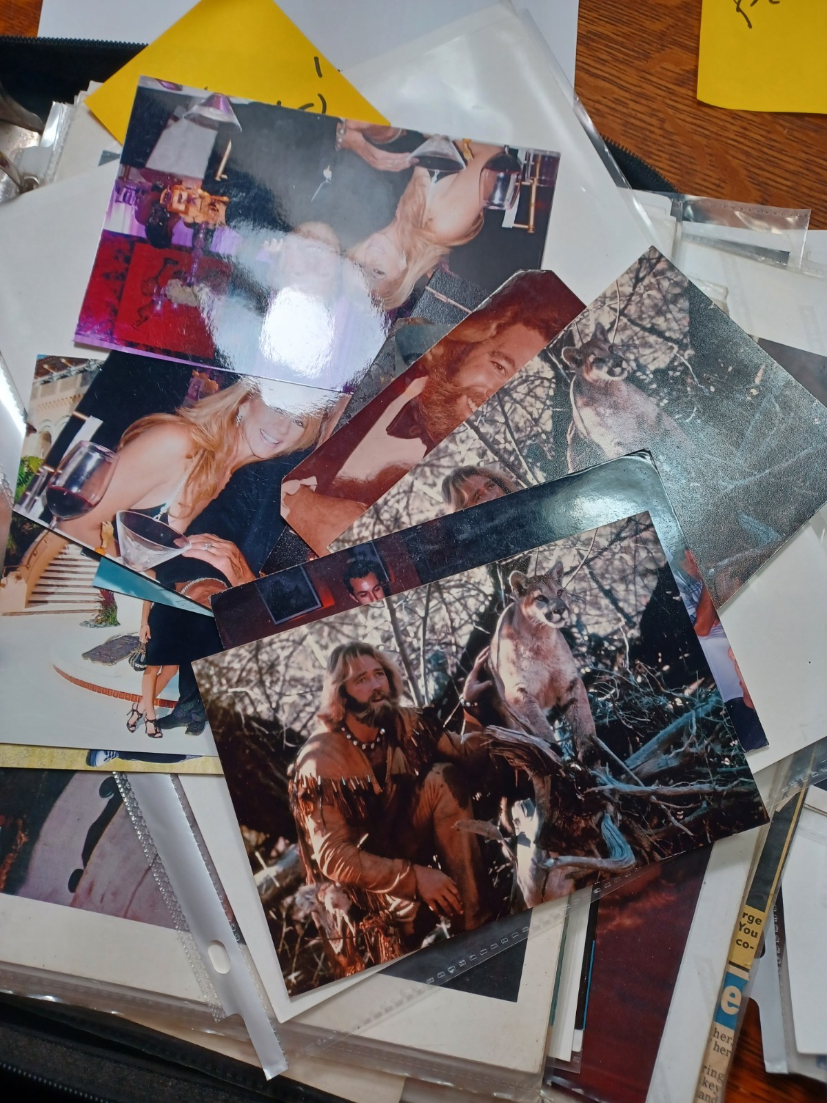 Dan Haggerty (Grizzly Adams) Personal 100+ Collection, Autographs Photos ++ RRDS Dan Haggerty (Grizzly Adams) Personal 100+ Collection, Autographs Photos ++ RRDS