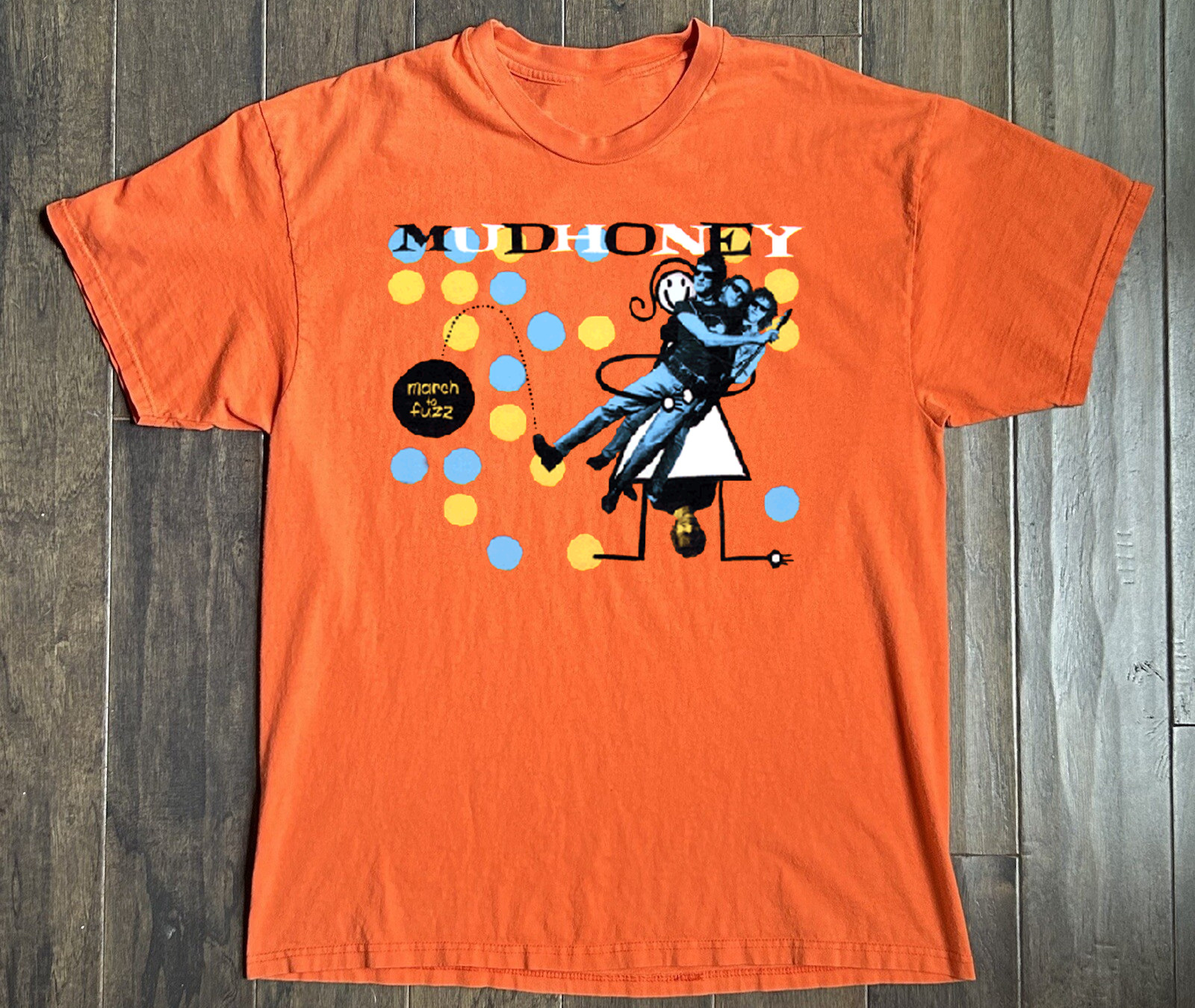 Rare Mudhoney Band March to Fuzz T Shirt Size S-5XL Rare Mudhoney Band March to Fuzz T Shirt Size S-5XL