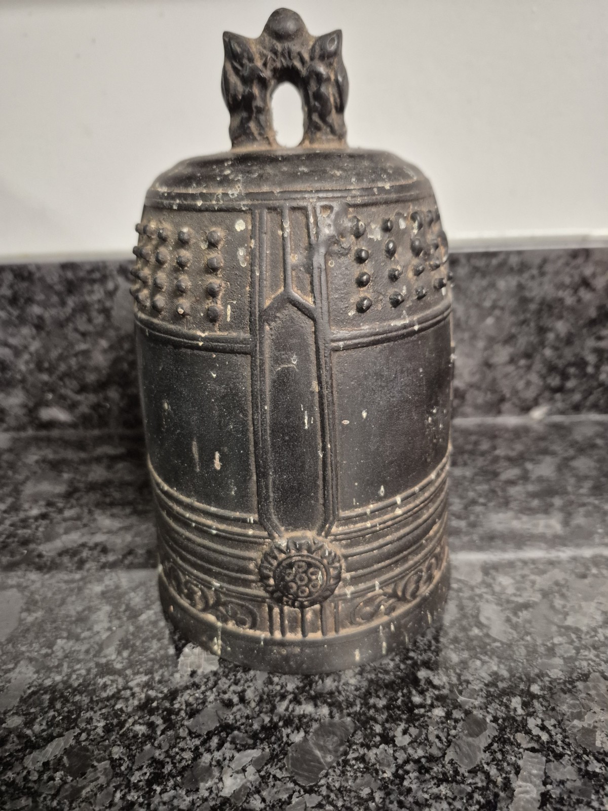 Bronze Temple Bell Temple Buddhist Japanese Vintage Antique Bronze Temple Bell Temple Buddhist Japanese Vintage Antique