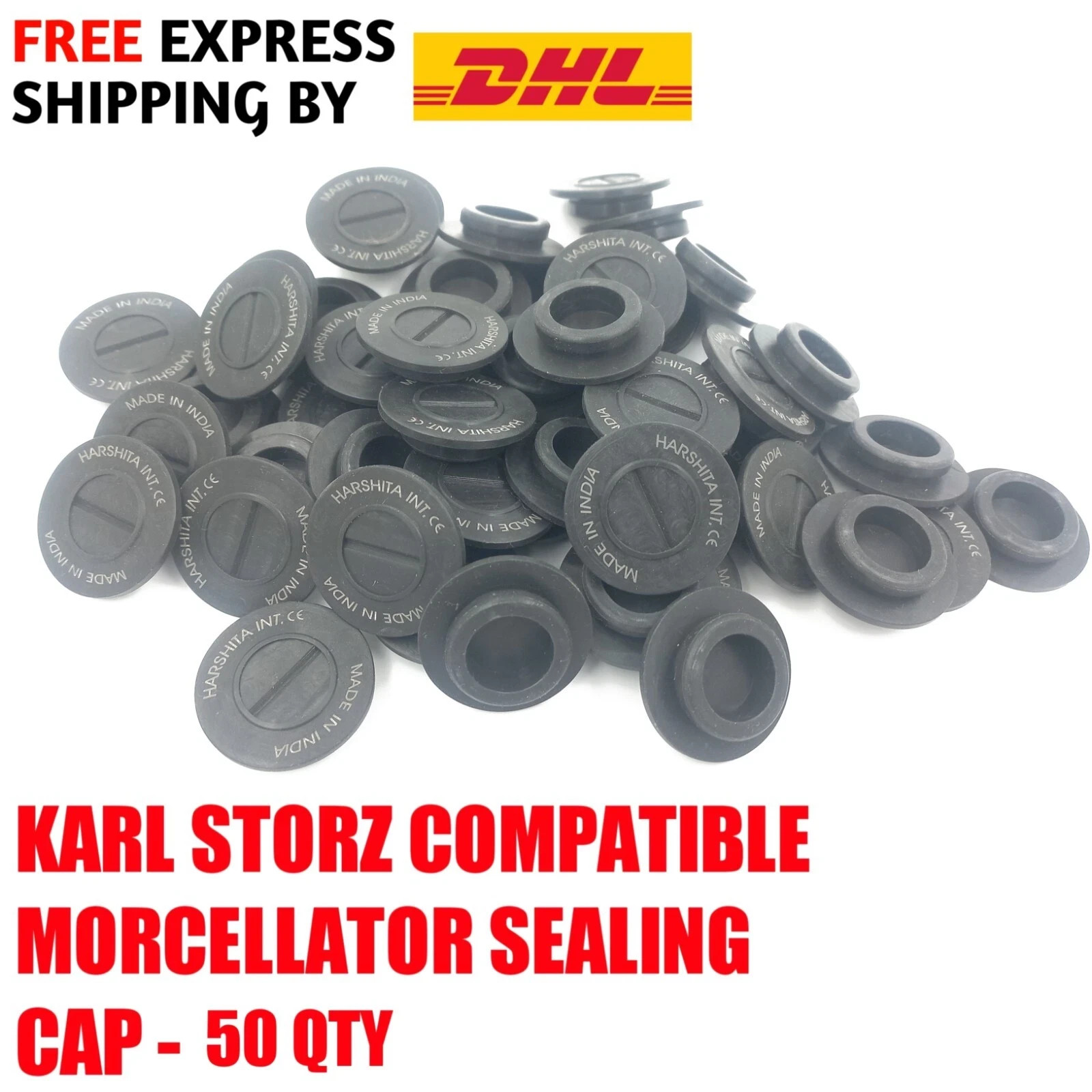 Karl Storz Rotocut G1 Compatible Morcellator Sealing Cap  50pc New