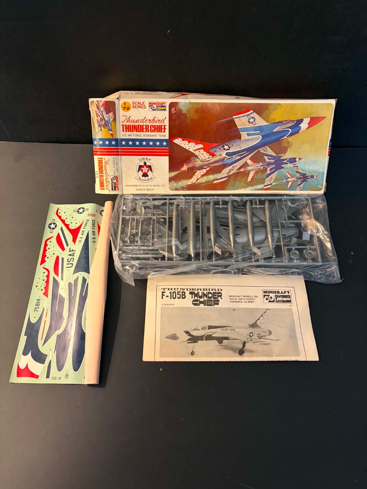 VINTAGE MINICRAFT HASEGAWA THUNDERBIRDS THUNDER CHIEF 1:72 SCALE MODEL KIT VINTAGE MINICRAFT HASEGAWA THUNDERBIRDS THUNDER CHIEF 1:72 SCALE MODEL KIT