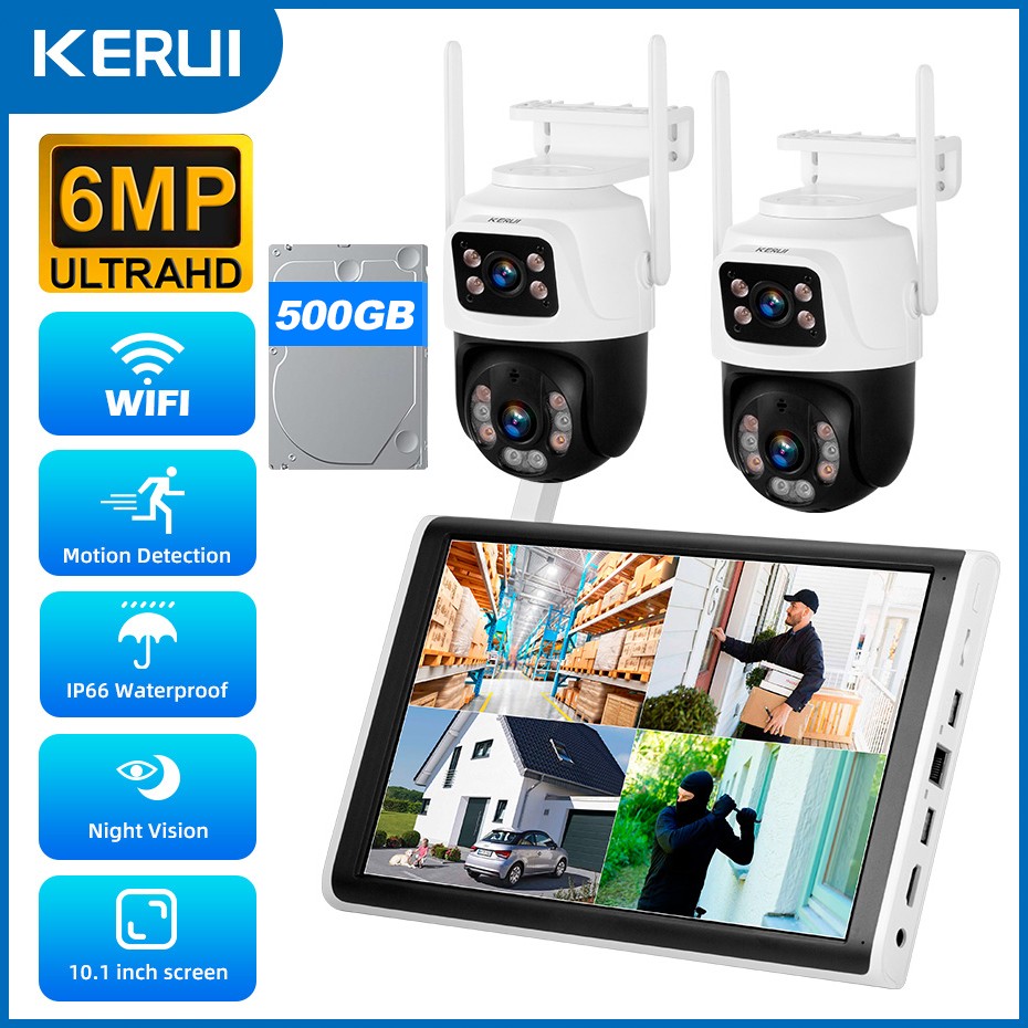 H.265+ NVR Security System 10.1\