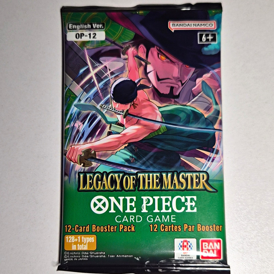 Bandai Namco One Piece Card Game OP-12 Legacy of the Master English Sealed Pack