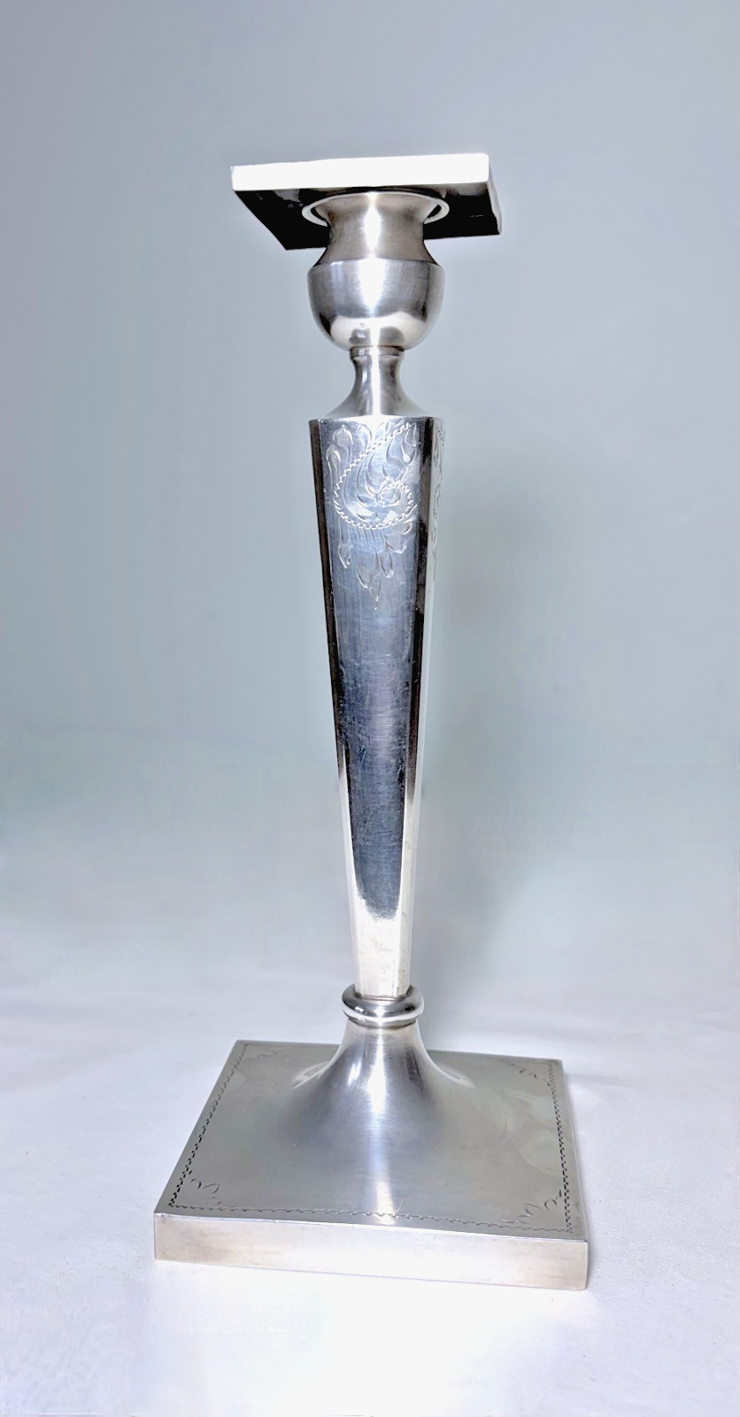 Antique Vintage Solid Sterling Silver Candlestick 191.5 grams NOT Weighted Antique Vintage Solid Sterling Silver Candlestick 191.5 grams NOT Weighted