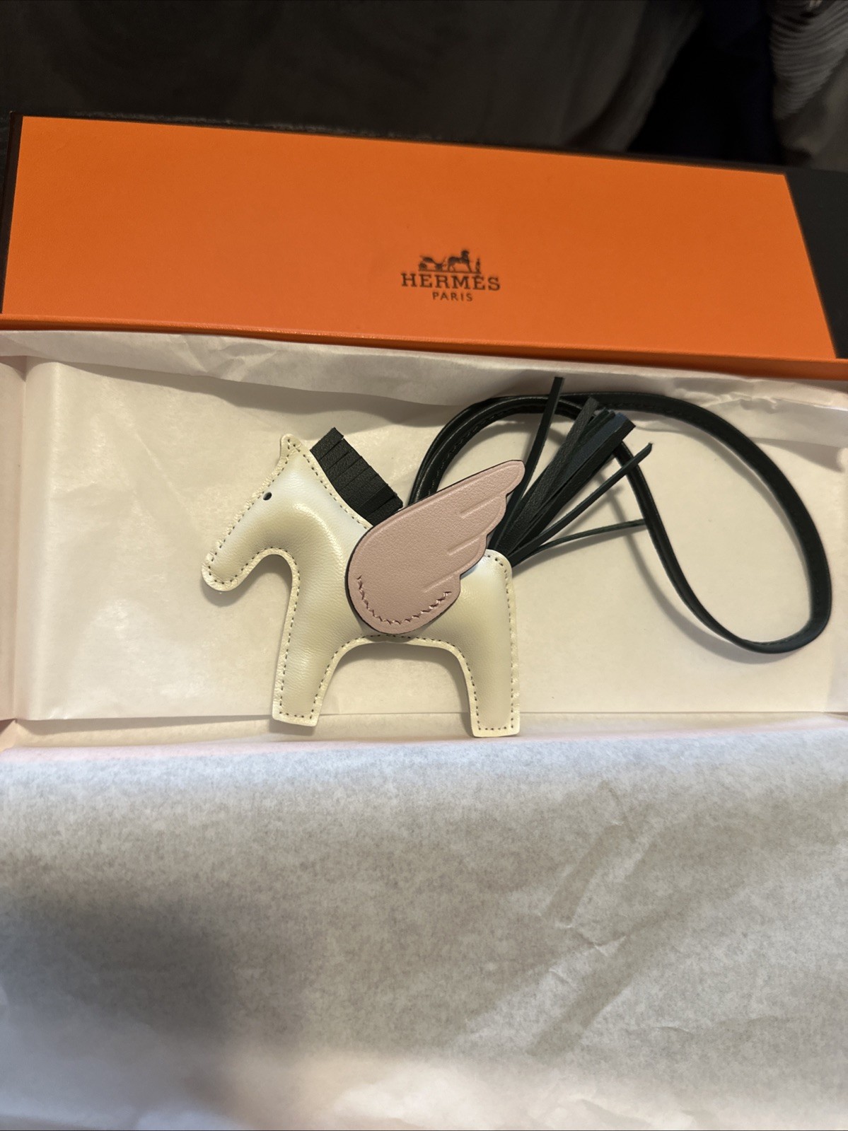 Hermès Pegase PM Pegasus White Horse bag Charm Keychain Bag Accessory rare Hermès Pegase PM Pegasus White Horse bag Charm Keychain Bag Accessory rare