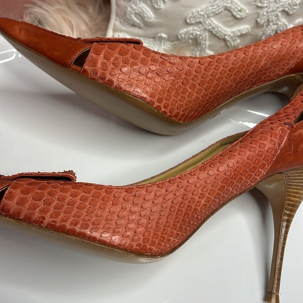 CHLOÉ PYTHON VINTAGE HEELS CHLOÉ PYTHON VINTAGE HEELS