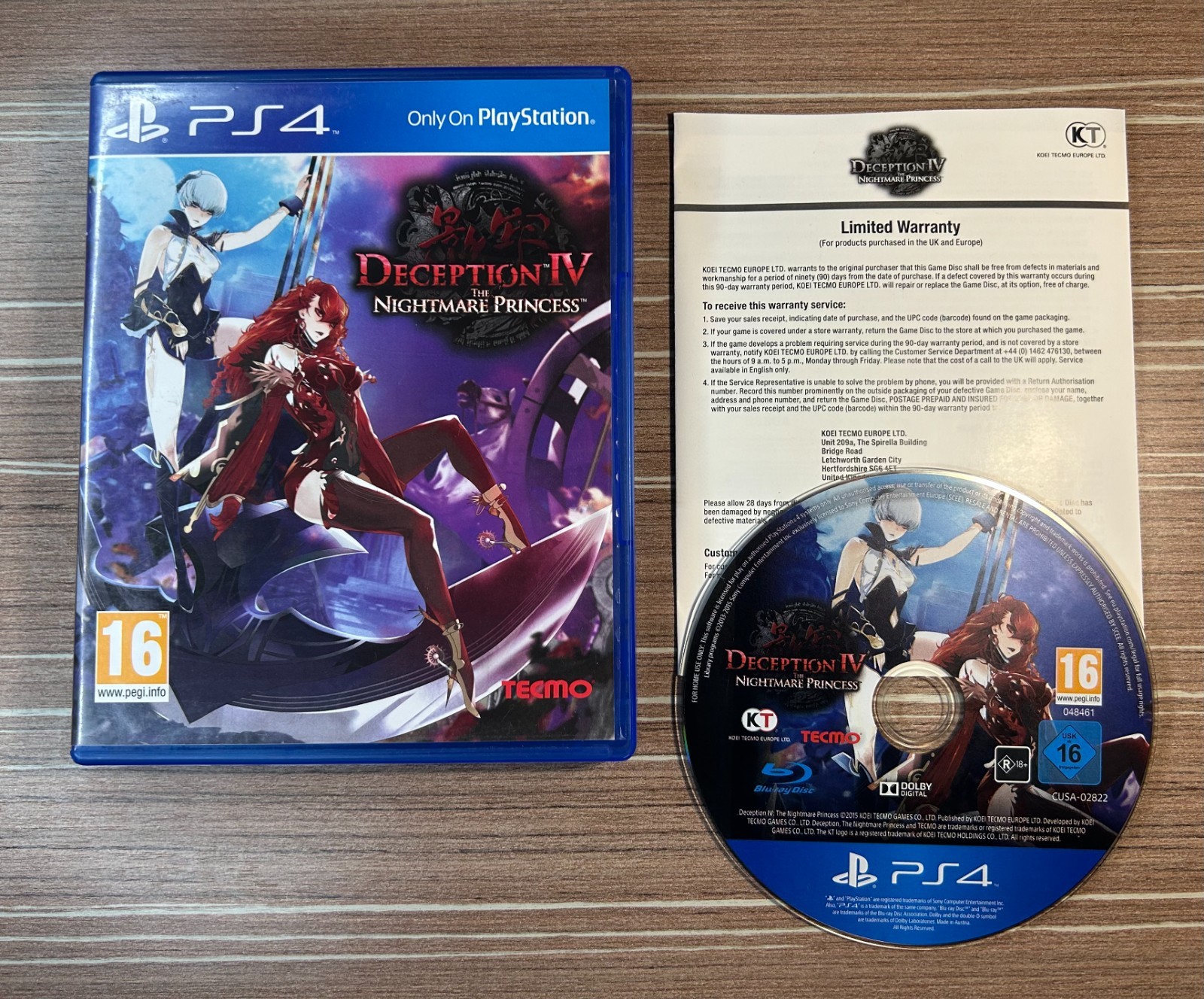 Deception IV: The Nightmare Princess PS4 CIB (PlayStation 4) [0% US Import Duty]