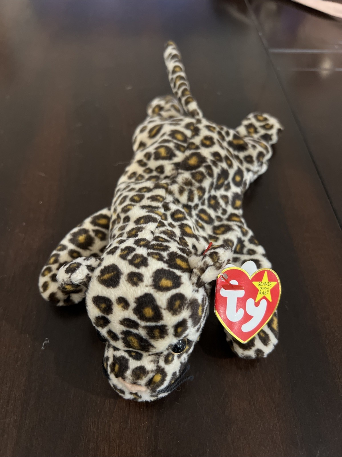 Extremely Rare TY Beanie Baby Freckles 1996 Leopard Mint Condition Errors