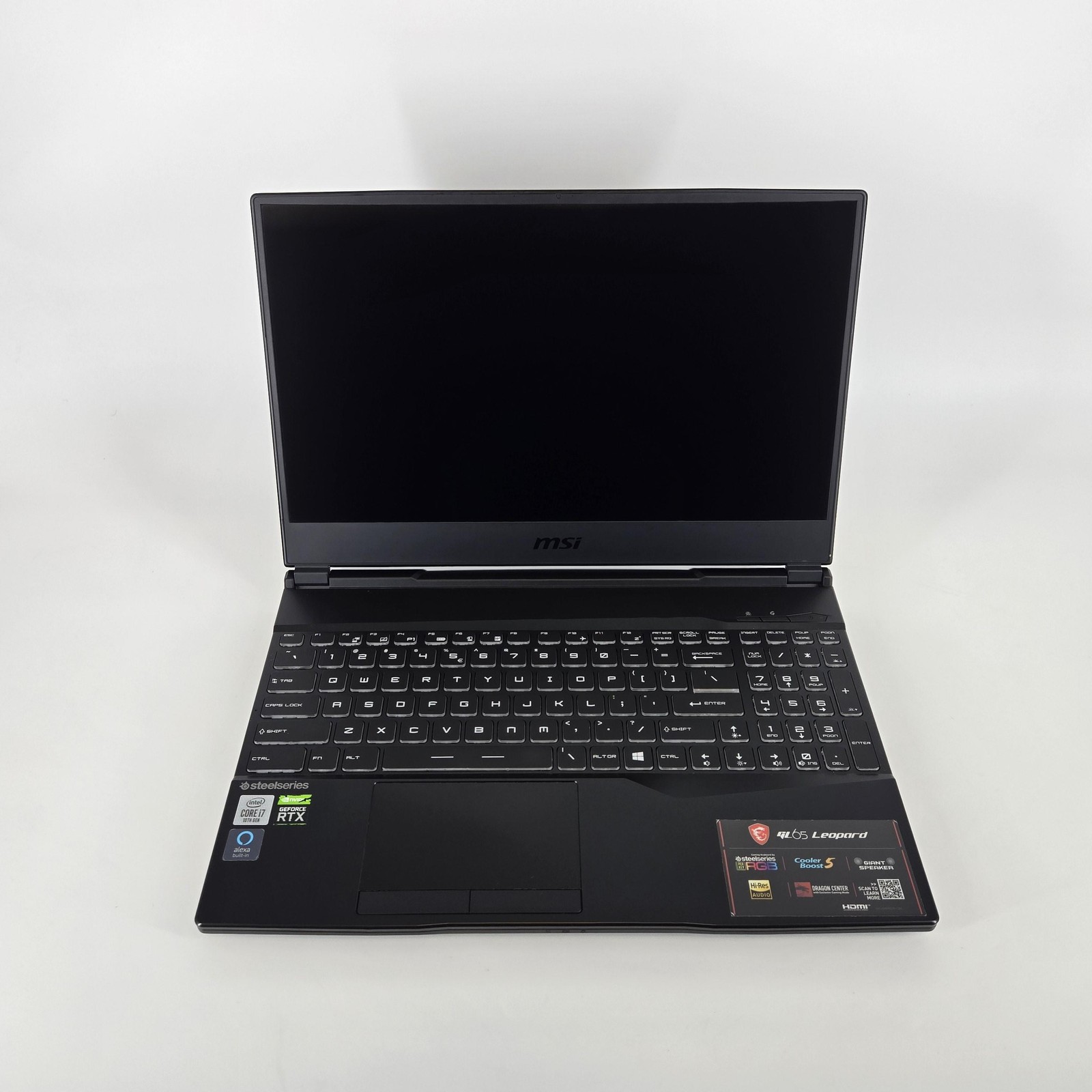 MSI Leopard GL65 15.6 144Hz FHD i7-10750H 2.60GHz 16GB 512GB SSD RTX 2070 Good