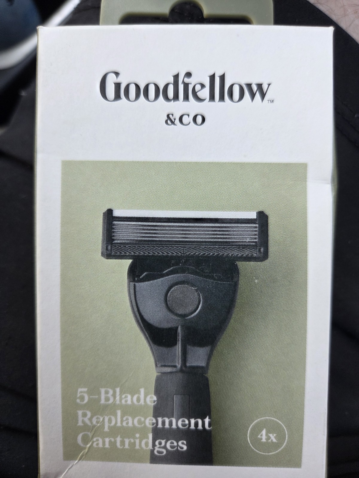 Goodfellow & Co 5 Blade Diamond Coated Face Refill Cartridges 4 Total Goodfellow & Co 5 Blade Diamond Coated Face Refill Cartridges 4 Total