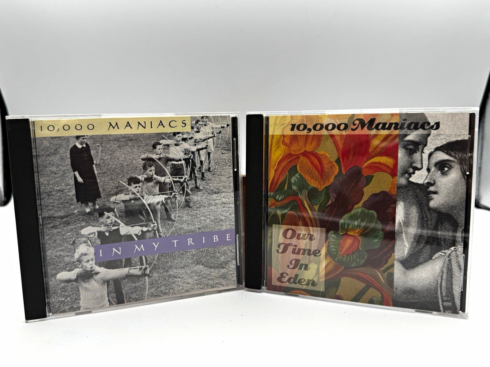 10,000 Maniacs CD Lot 2 In My Tribe + Our Time in Eden 1987 Elektra 60738-2 10,000 Maniacs CD Lot 2 In My Tribe + Our Time in Eden 1987 Elektra 60738-2