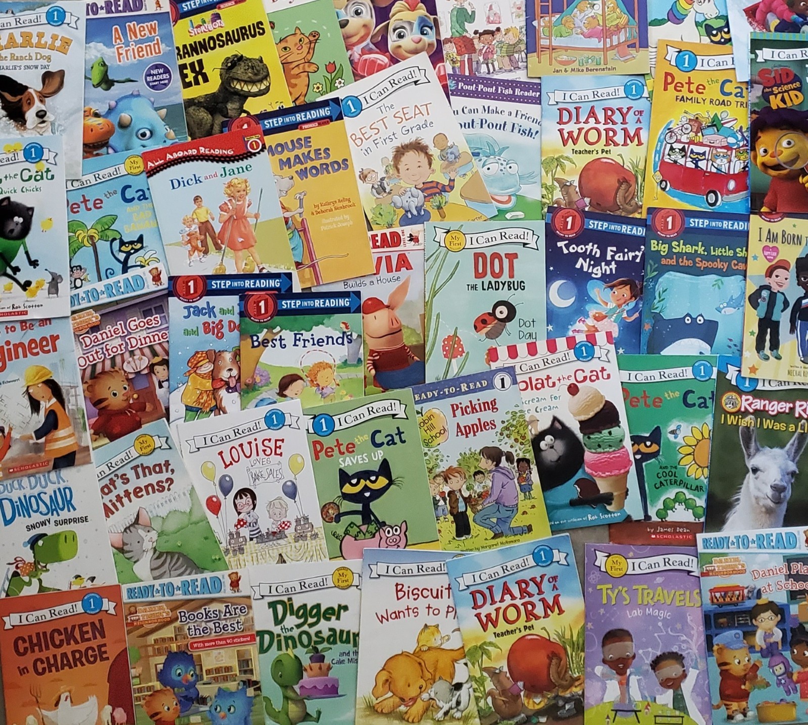 Random Lot of 12 Level 1, My First Reader, Step into Reading & I Can Read books Random Lot of 12 Level 1, My First Reader, Step into Reading & I Can Read books