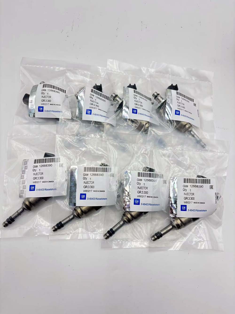 OEM Fuel Injectors Fits GM Trucks 5.3L 2014-2017 Set for 8 pcs OEM Fuel Injectors Fits GM Trucks 5.3L 2014-2017 Set for 8 pcs
