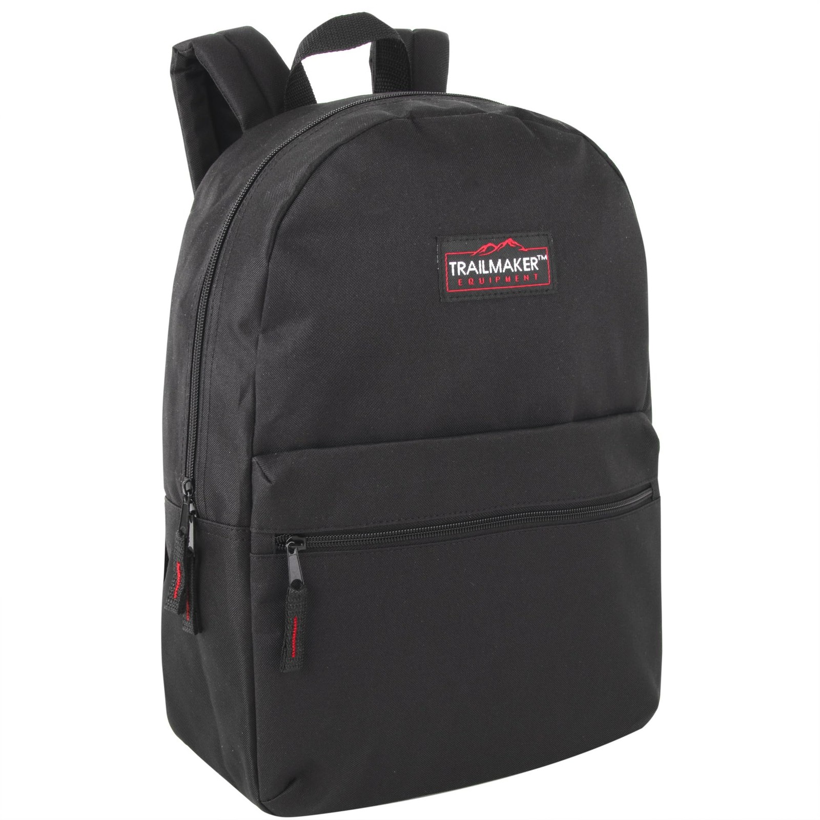 Trail maker Classic 17 inch Backpacks with Adjustable Padded Large, Black Trail maker Classic 17 inch Backpacks with Adjustable Padded Large, Black