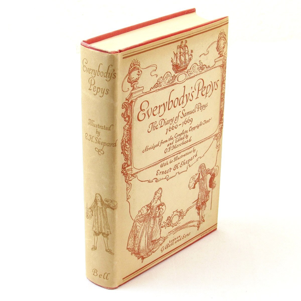 Everybody\'s Pepys: Diary of Samuel 1926/1963 HCDJ Morshead Ed. Illustrated