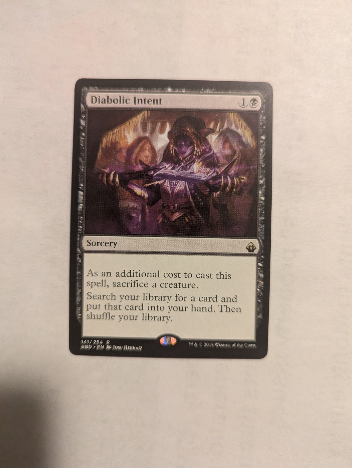Diabolic Intent Battlebond Regular Diabolic Intent Battlebond Regular
