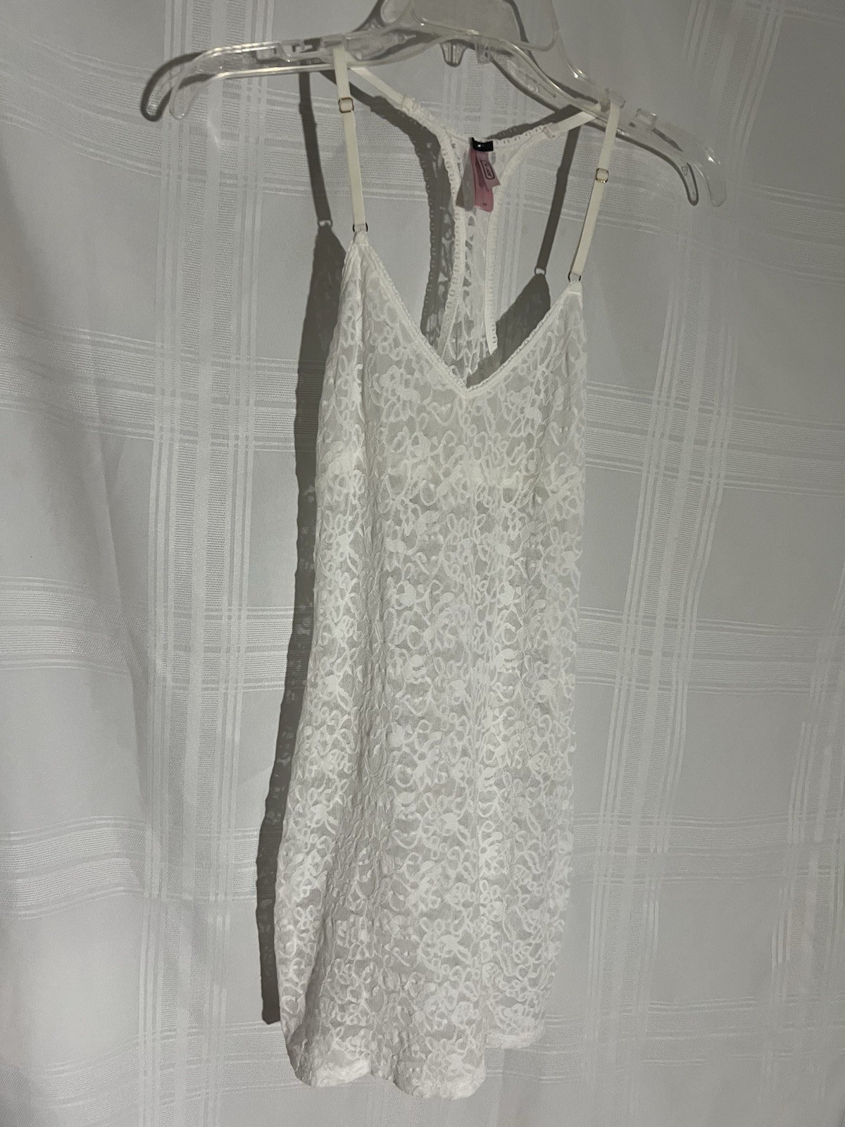 VTG Victoria’s Secret The Lacie White Lace Chemise/slip Nightgown S/P Y2K 2011