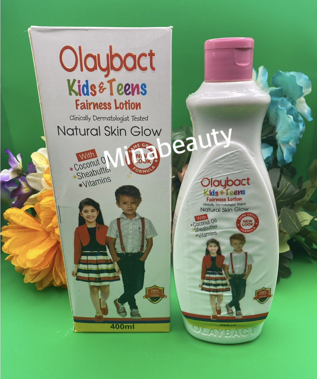 Olaybact Kids & Teens Fairness Lotion Natural Skin Glow 400ml Olaybact Kids & Teens Fairness Lotion Natural Skin Glow 400ml
