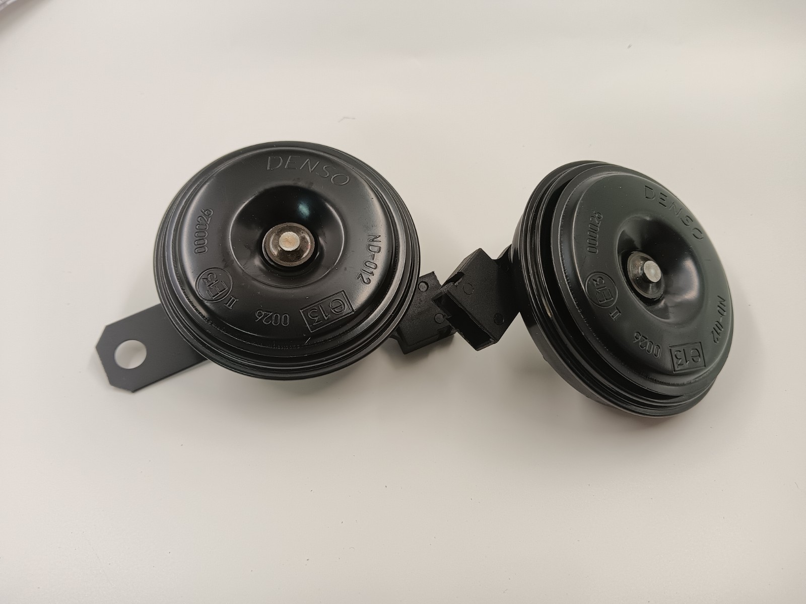 DENSO 12V OEM Replacement Disc Horn High Low Tone For Toyota Honda Nissan Subaru
