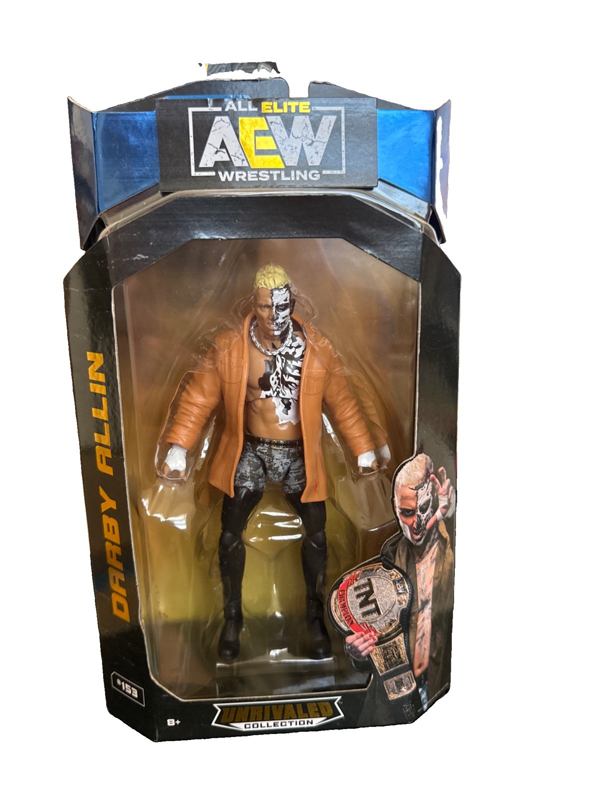 AEW Unrivaled Collection DARBY ALLIN Figure #153 Walmart Exclusive - NEW AEW Unrivaled Collection DARBY ALLIN Figure #153 Walmart Exclusive - NEW