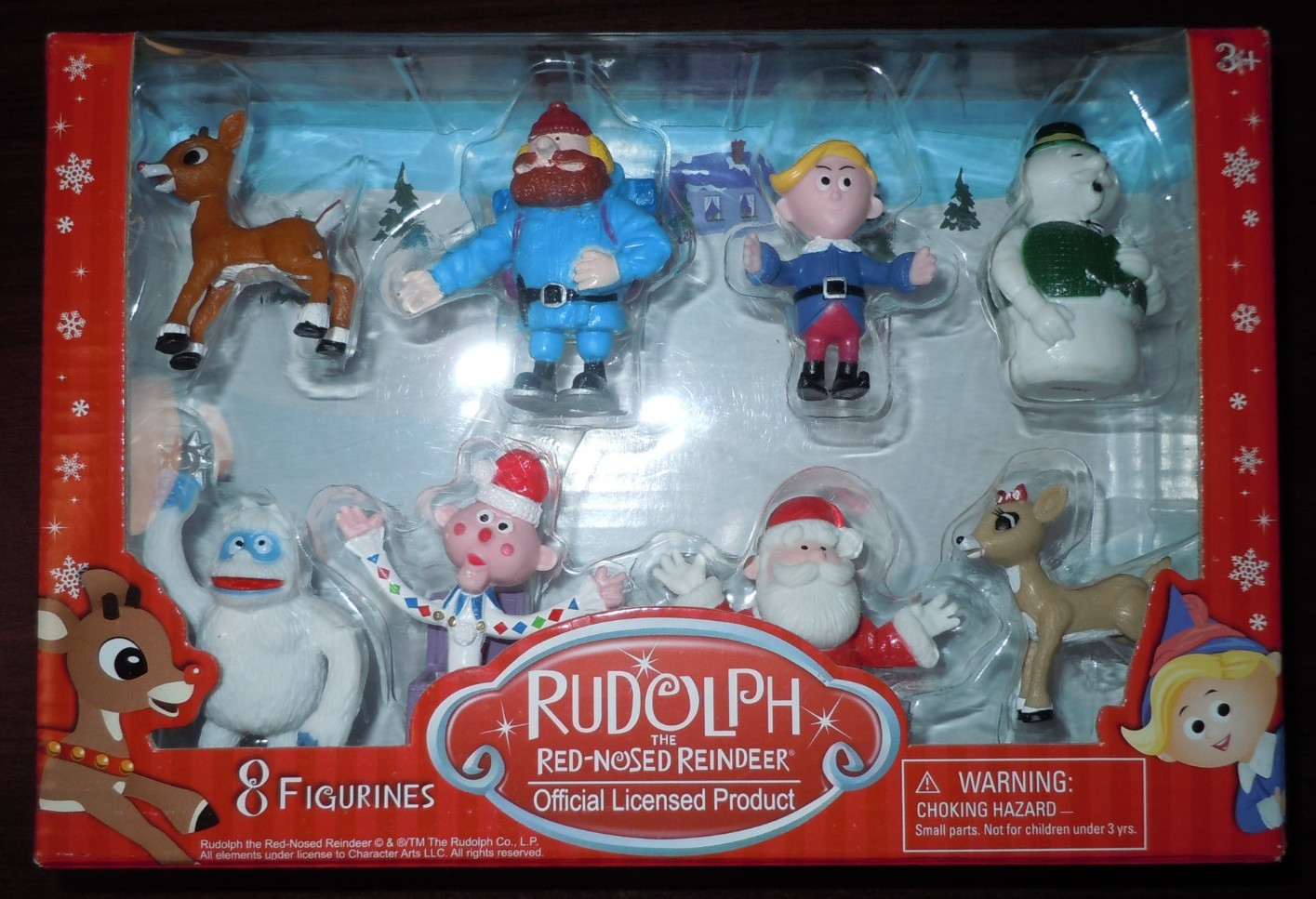 Vintage Rankin Bass Rudolph the Red-Nosed Reindeer 8-piece figurine set MIB 2015 Vintage Rankin Bass Rudolph the Red-Nosed Reindeer 8-piece figurine set MIB 2015